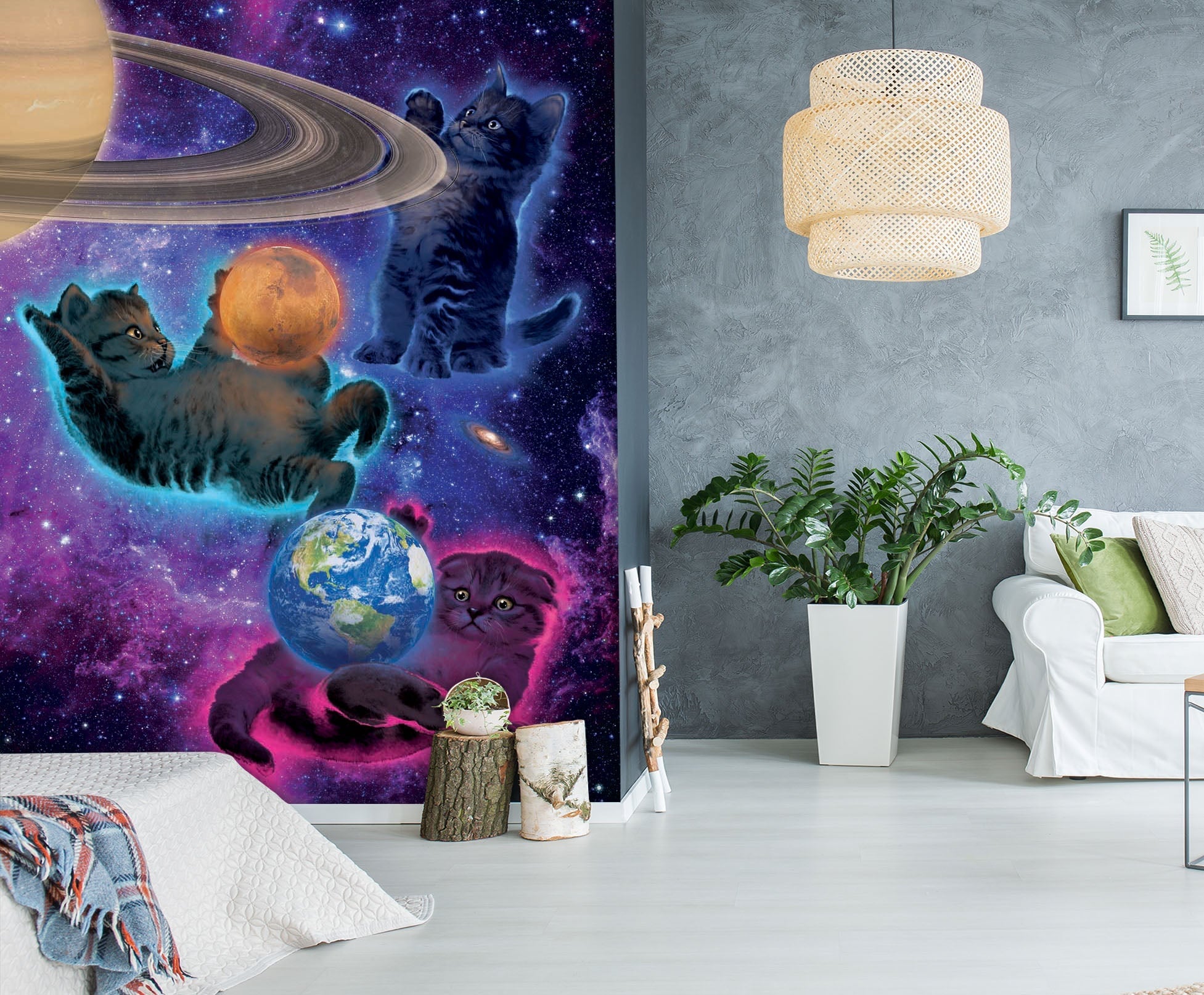 3D Colored Earth 1502 Wall Murals Exclusive Designer Vincent Wallpaper AJ Wallpaper