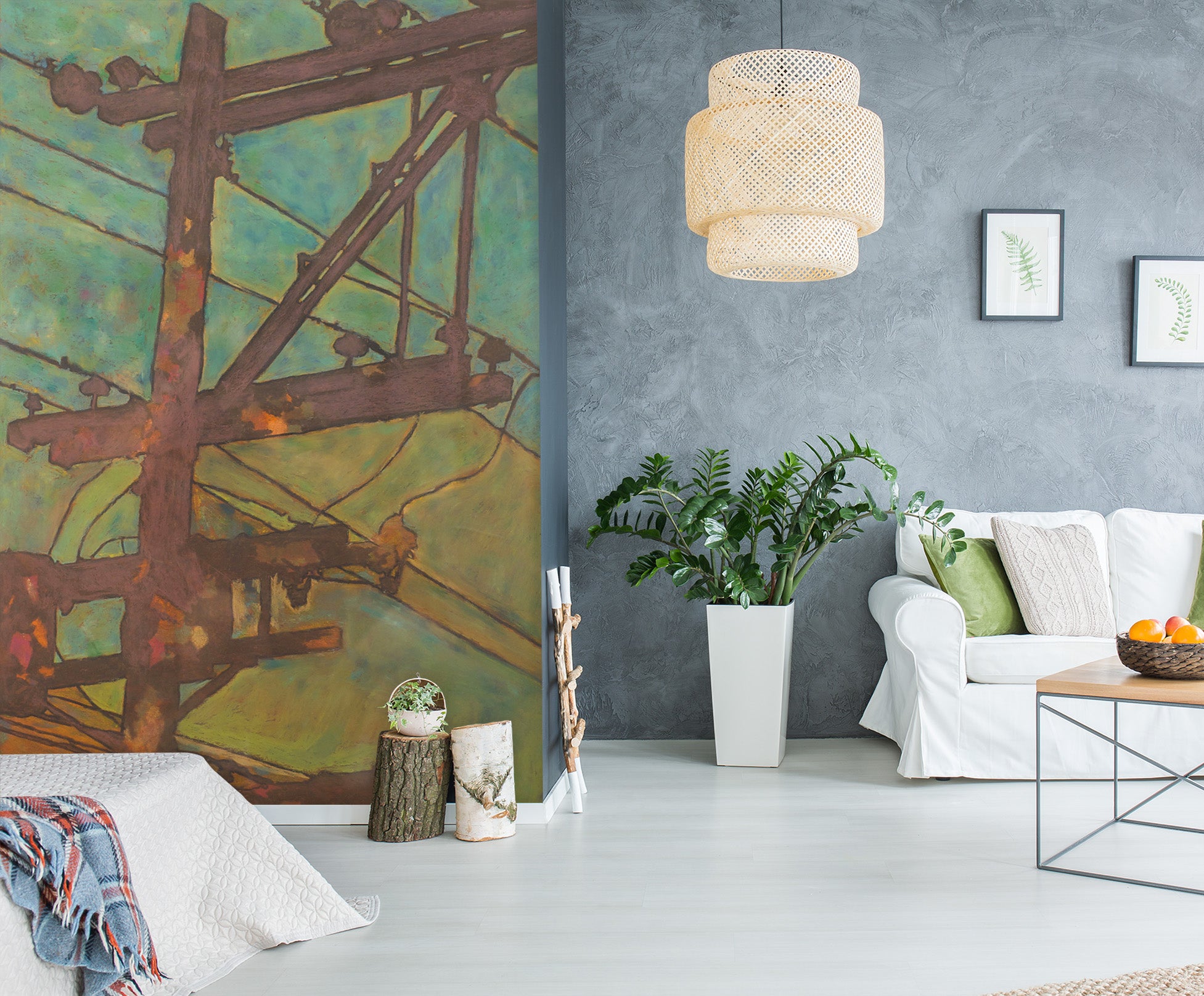 3D Quiet Night 266 Allan P. Friedlander Wall Mural Wall Murals