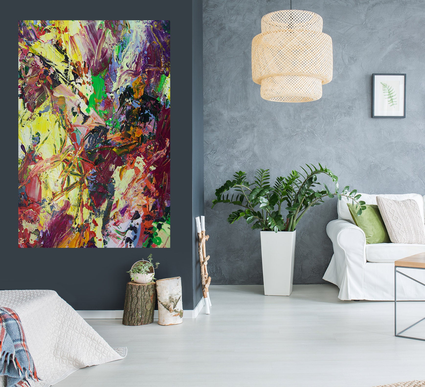 3D Tree Vine Twine 028 Allan P. Friedlander Wall Sticker