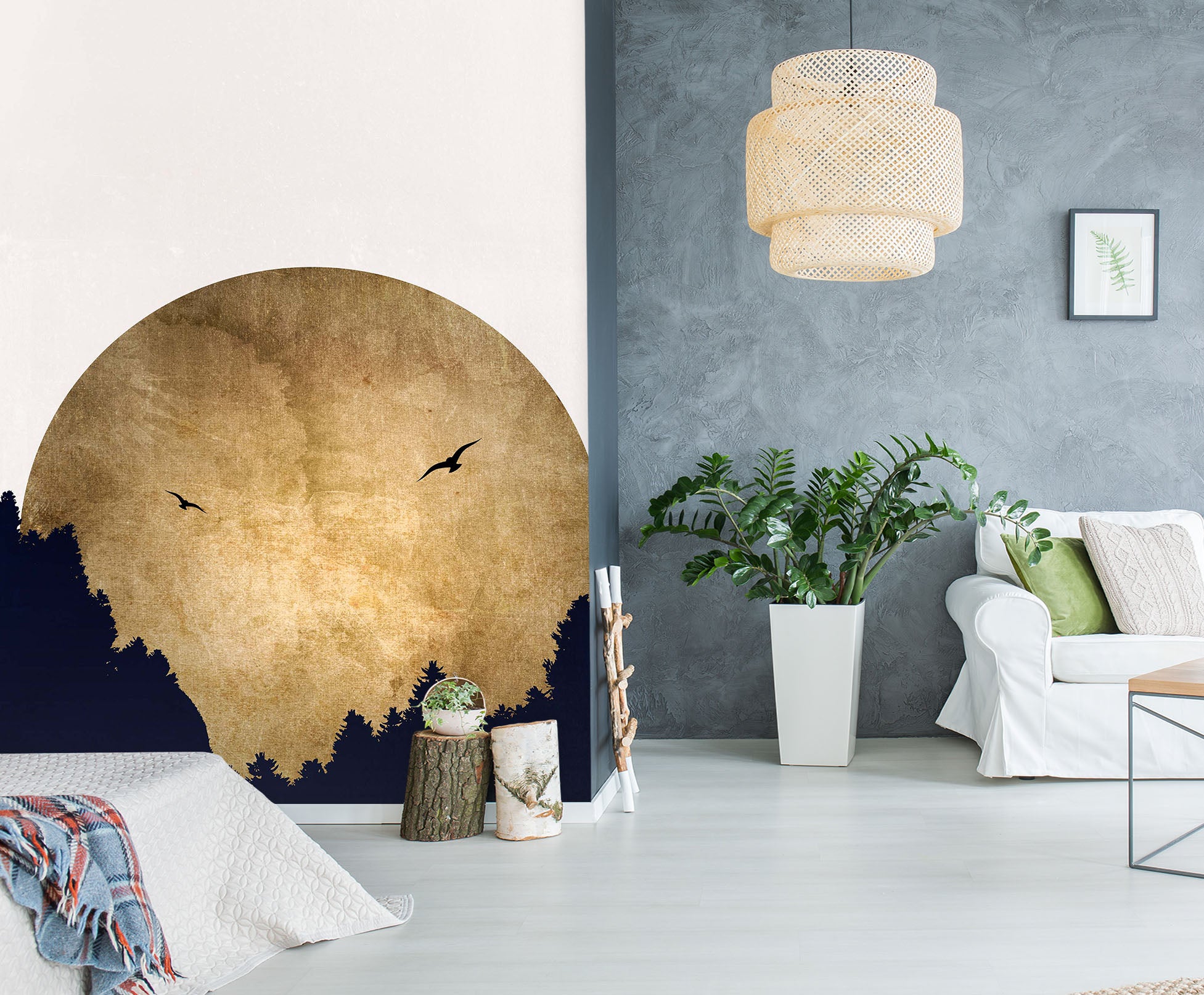 3D Moon At Night 1532 Boris Draschoff Wall Mural Wall Murals