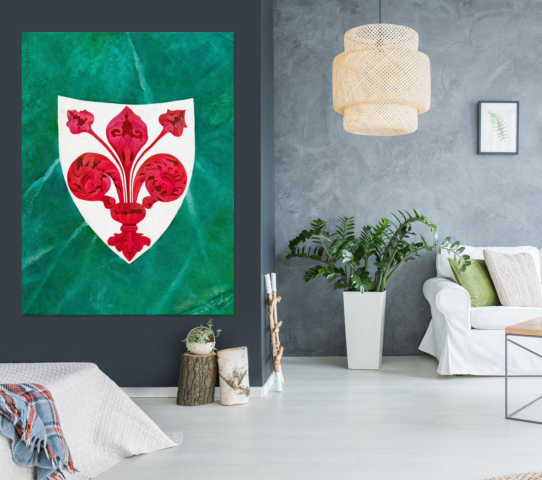 3D Badge Pattern 110129 Matthew Holden Bates Wall Sticker