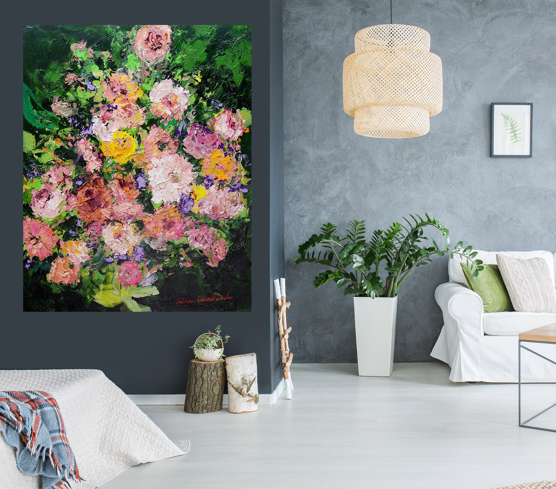 3D Heavenly Garden 295 Allan P. Friedlander Wall Sticker