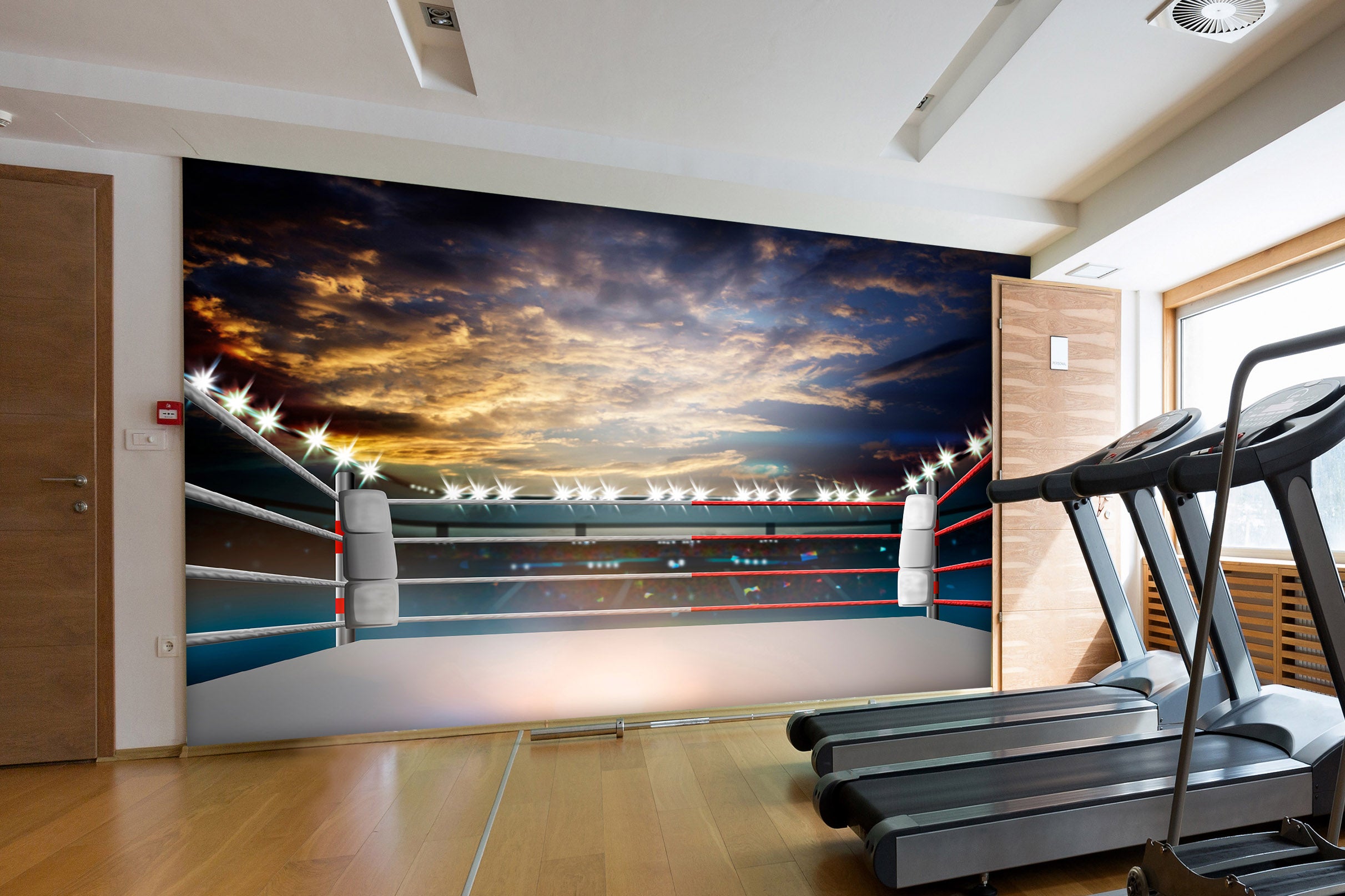 3D Sunset Sky 294 Wall Murals