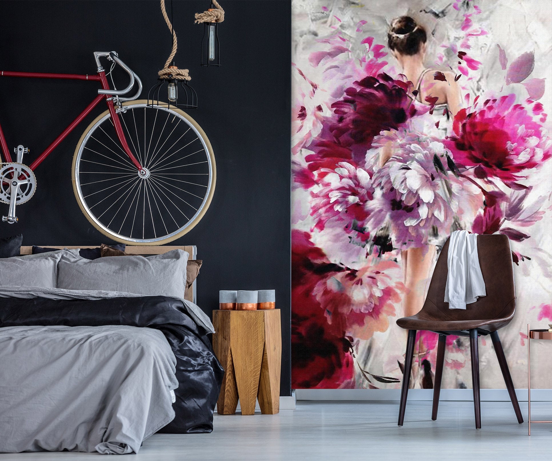 3D Pink Peony 161 Wall Murals Wallpaper AJ Wallpaper