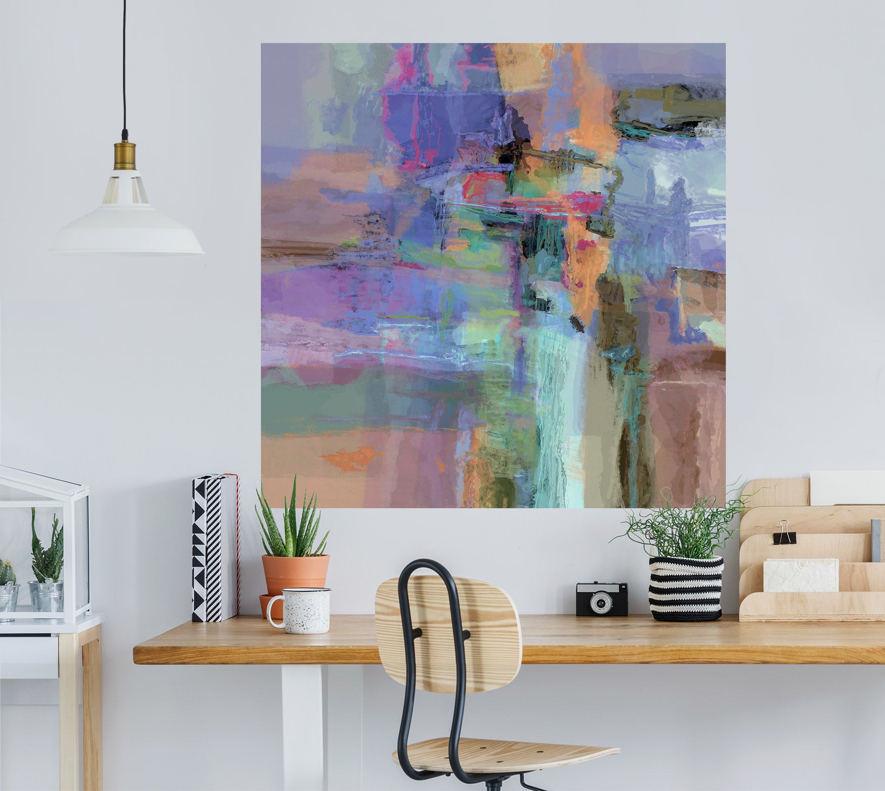 3D Abstract Art 017 Michael Tienhaara Wall Sticker