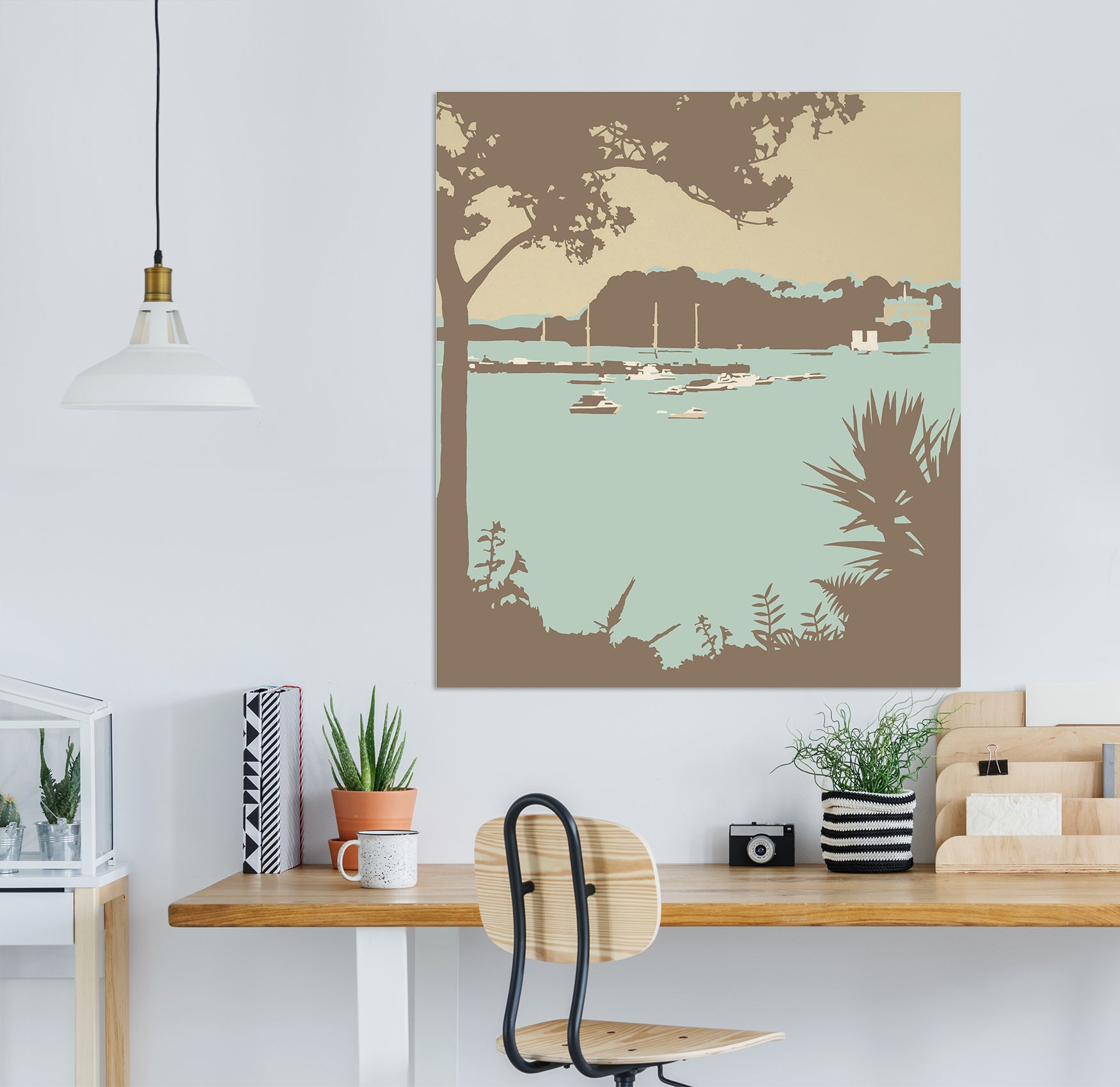 3D Sandbanks Brownsea Island 053 Steve Read Wall Sticker