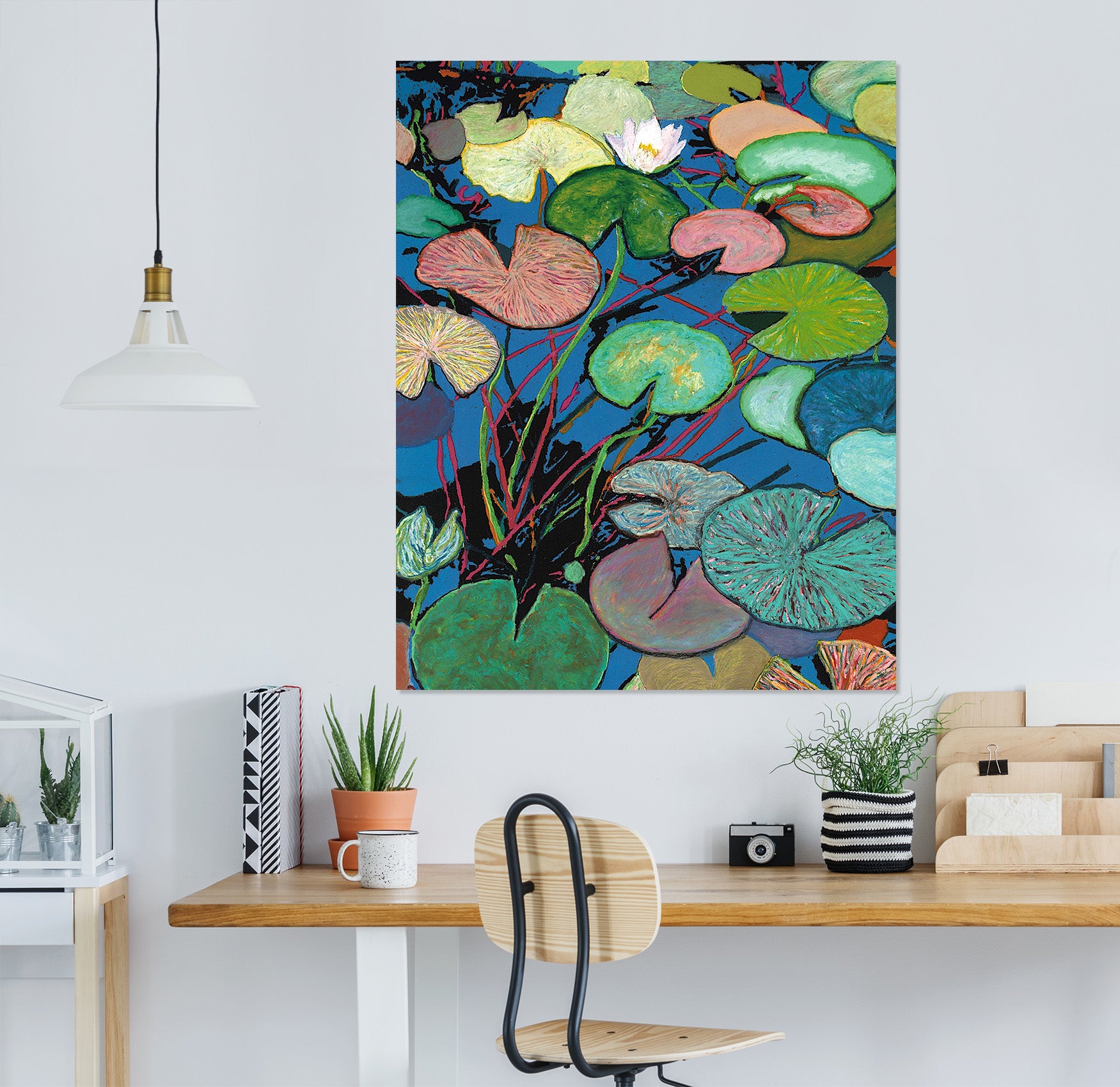 3D Sparkling Pond 308 Allan P. Friedlander Wall Sticker