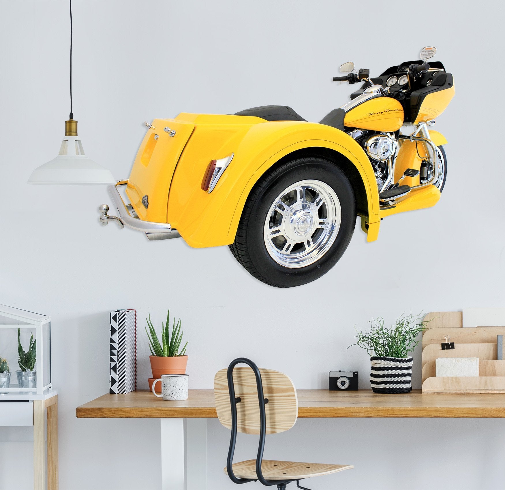 3D Yellow Front 227 Vehicles Wallpaper AJ Wallpaper