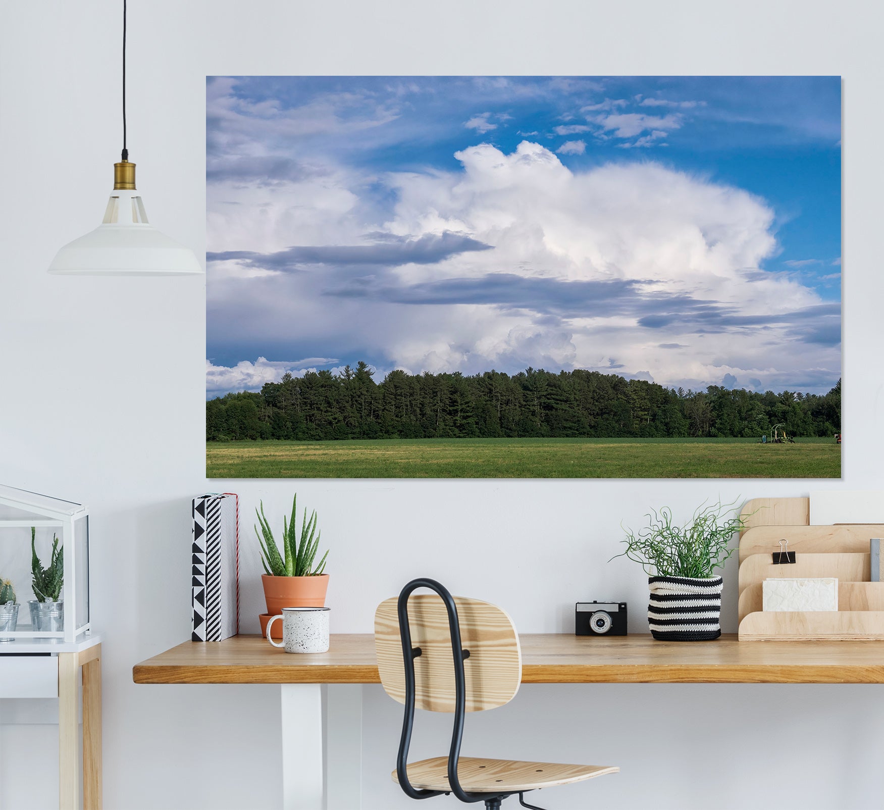 3D Summer Cloud 124 Jerry LoFaro Wall Sticker