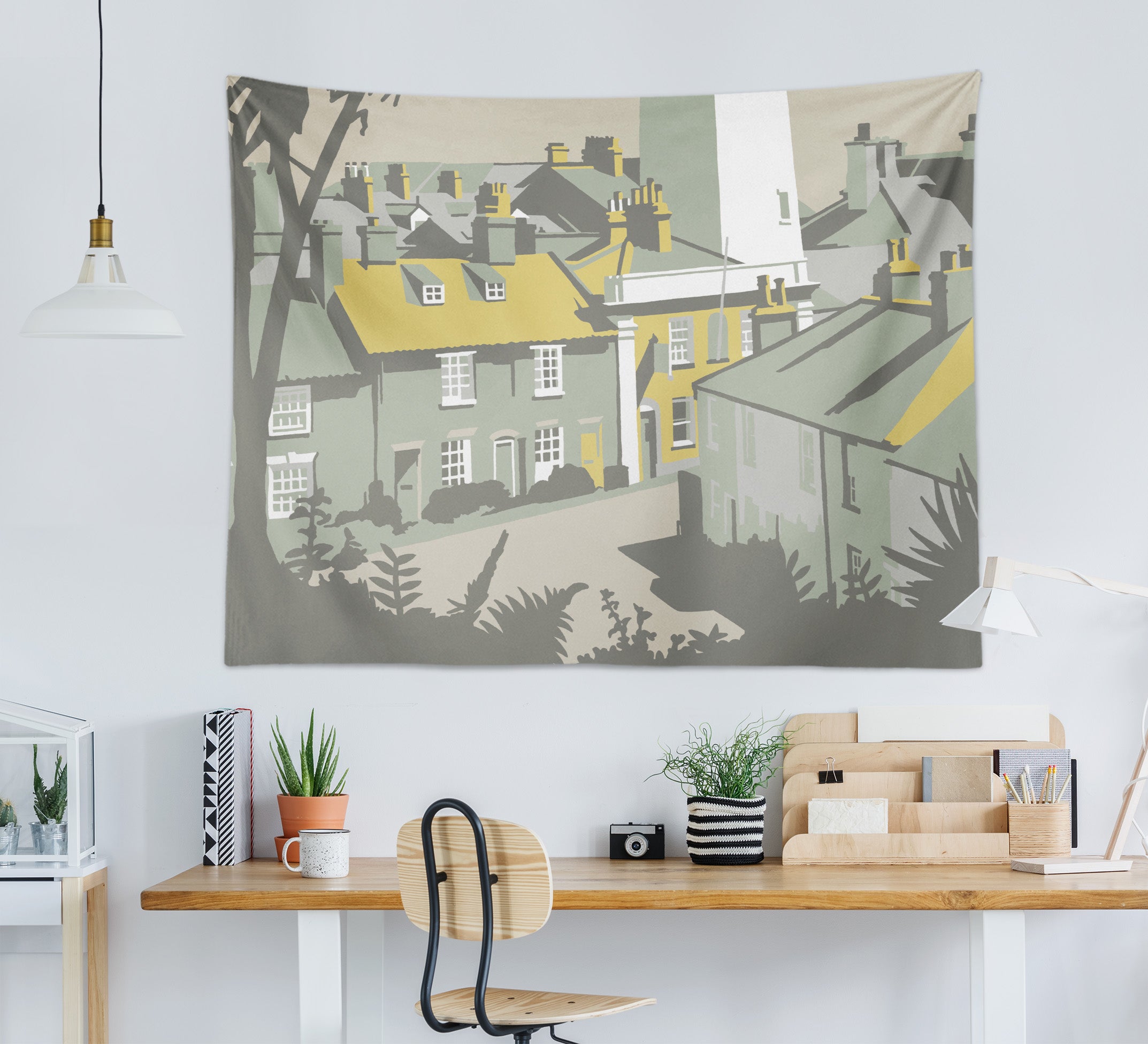 3D Country House 5307 Steve Read Tapestry Hanging Cloth Hang