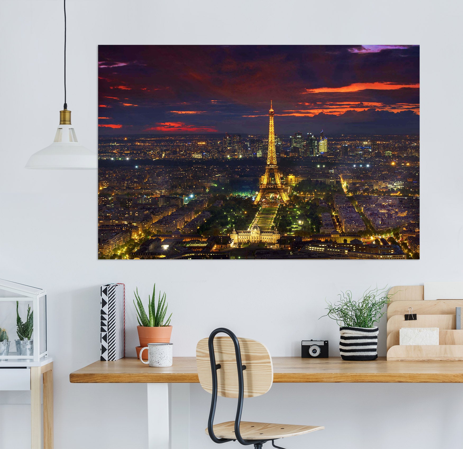 3D Night Tower 129 Marco Carmassi Wall Sticker