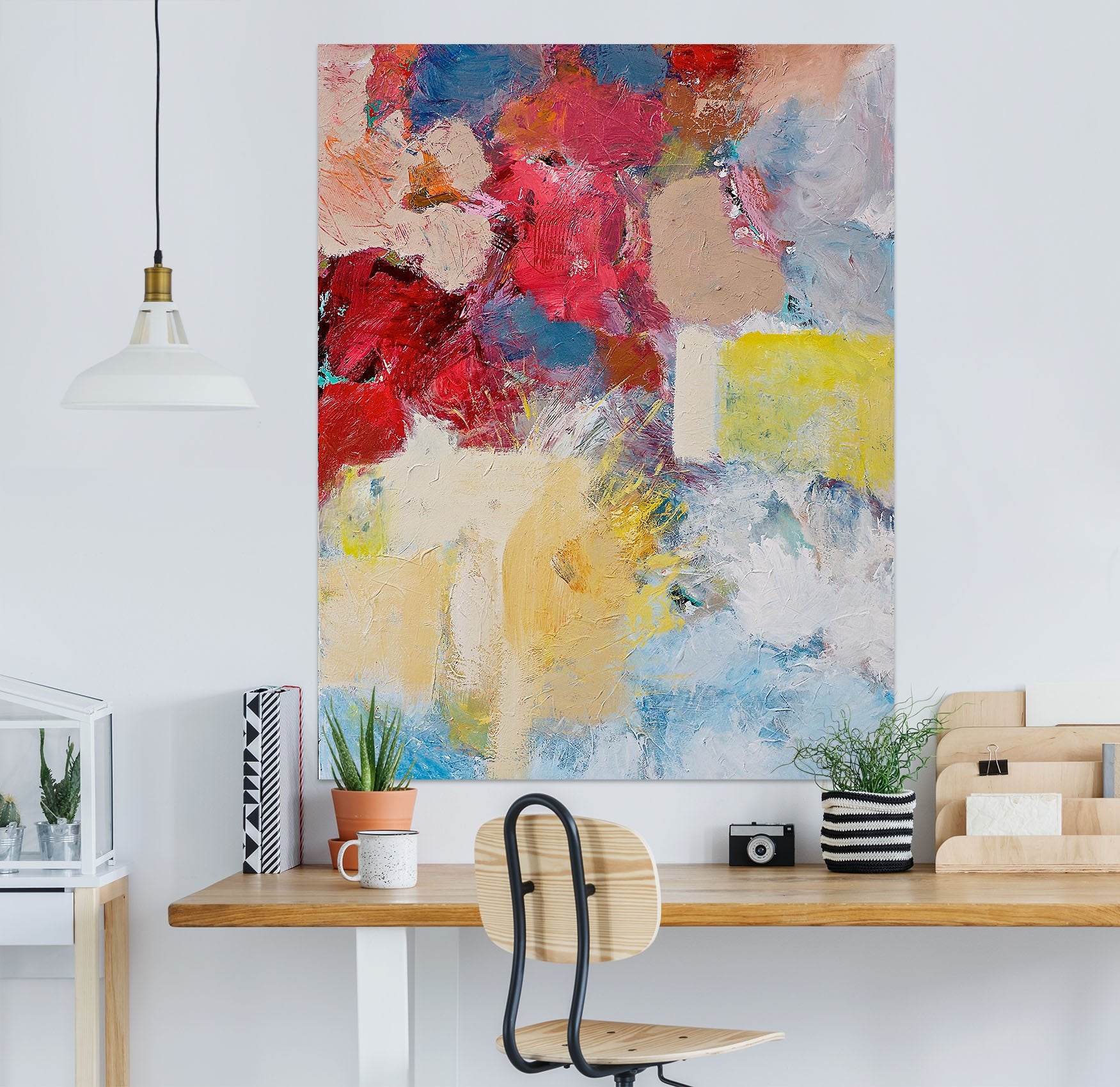 3D Angel Watercolor 002 Allan P. Friedlander Wall Sticker Wallpaper AJ Wallpaper 2