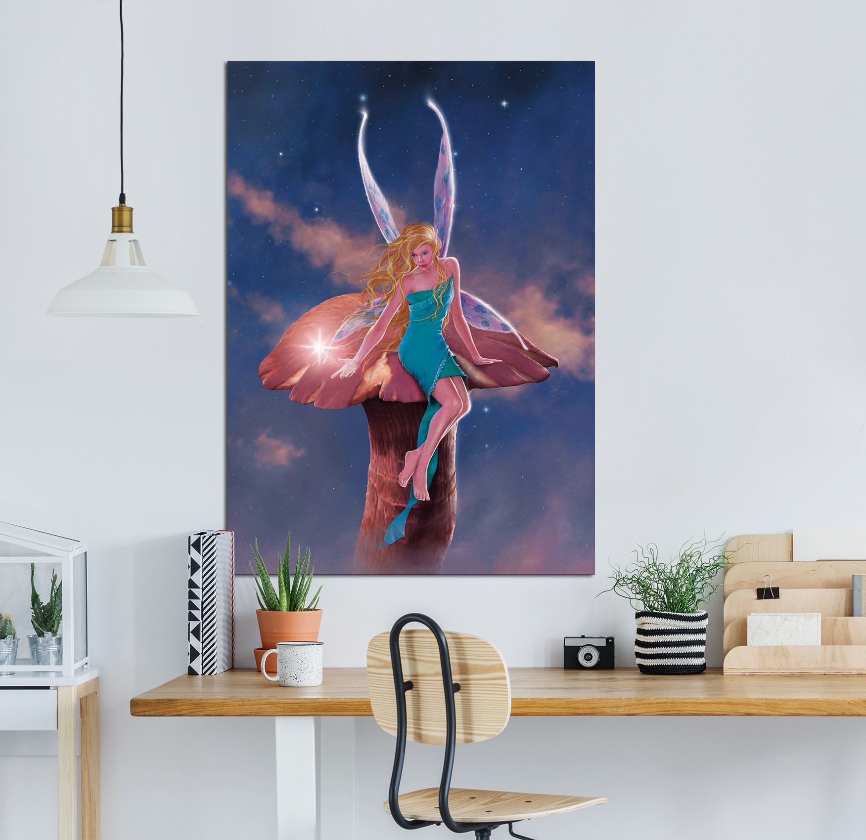 3D A Fairy's Wish 003 Vincent Hie Wall Sticker Wallpaper AJ Wallpaper 2