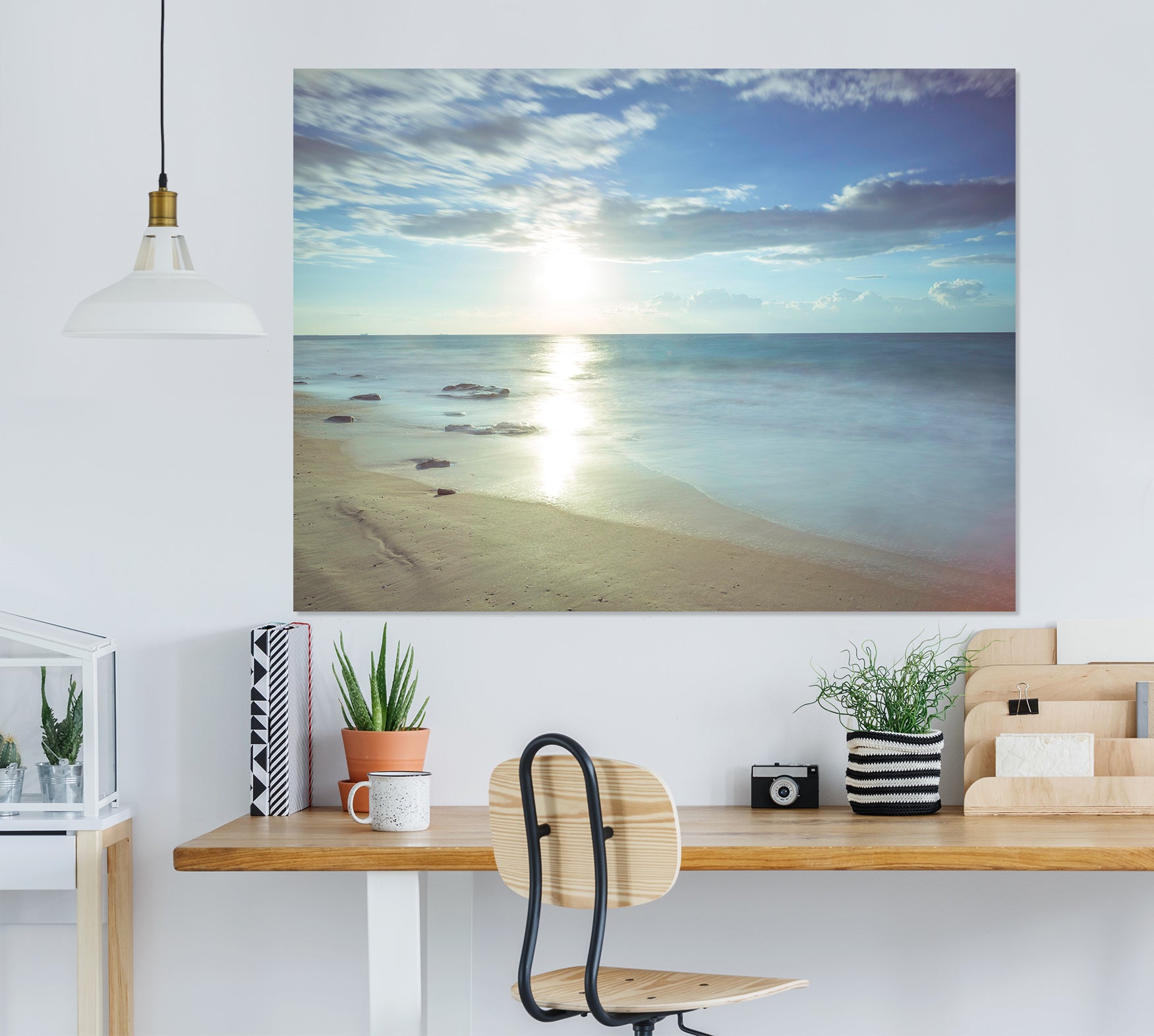 3D Sunrise Sea 039 Assaf Frank Wall Sticker