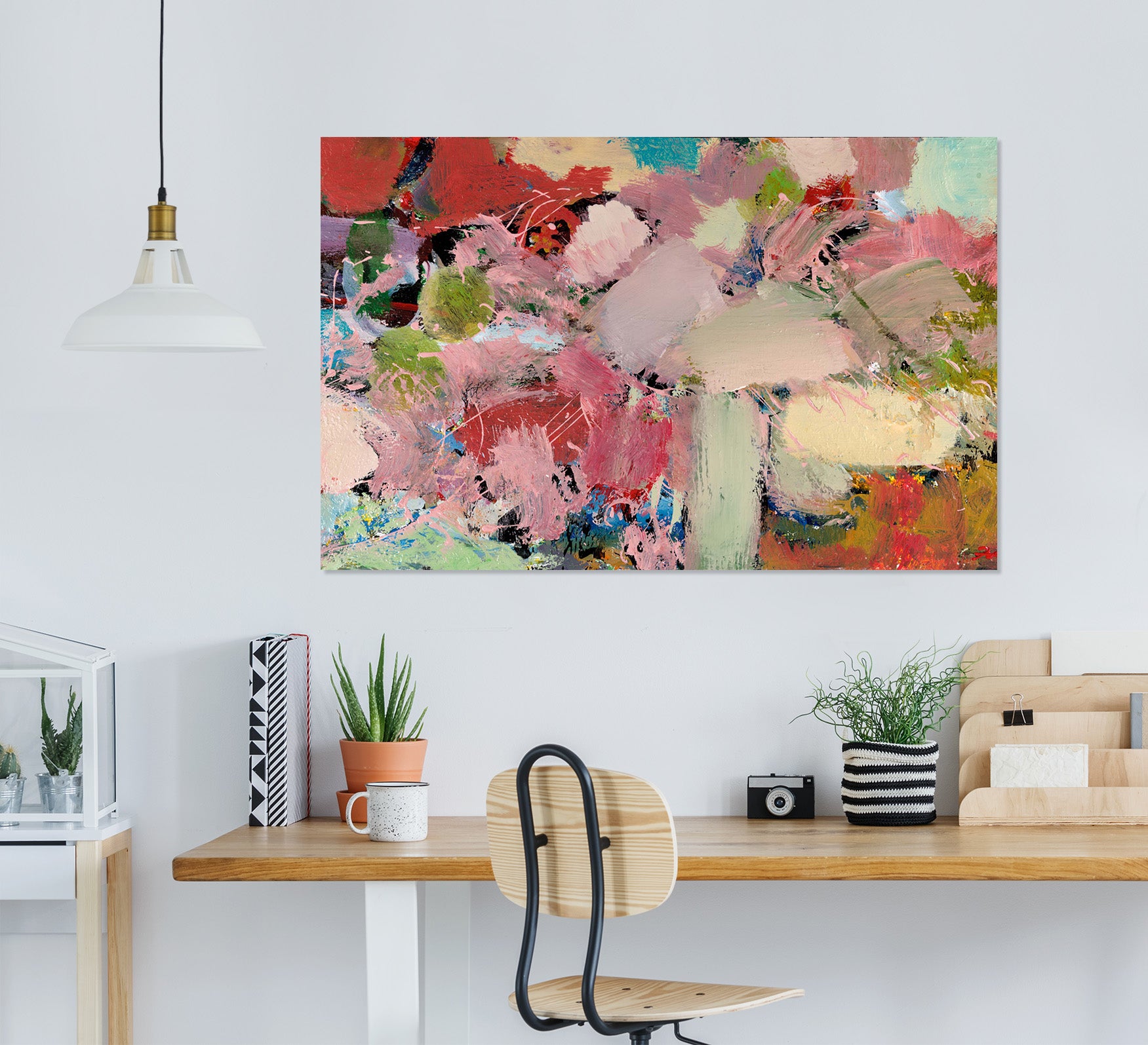 3D Red Smear 114 Allan P. Friedlander Wall Sticker