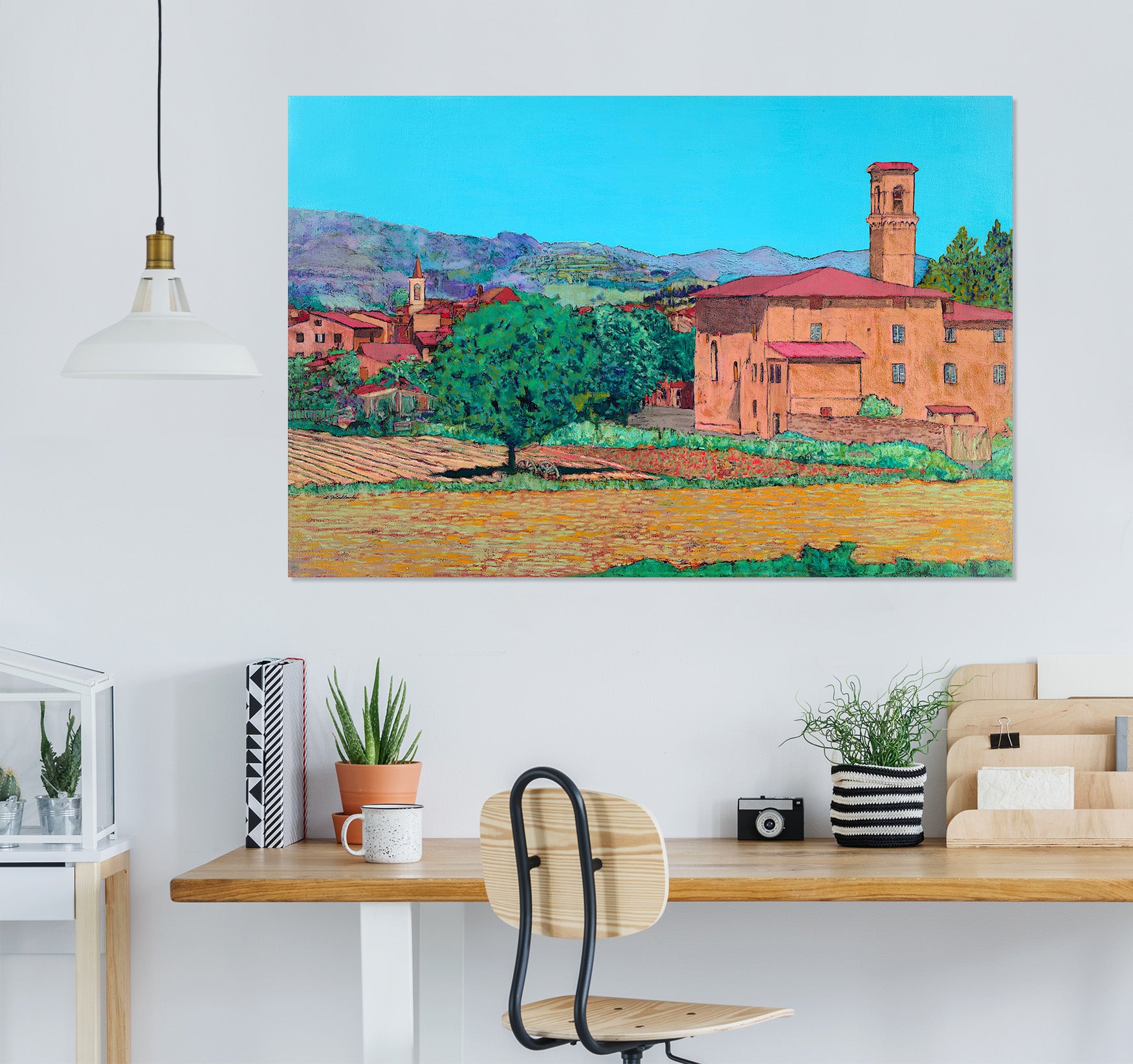 3D Prairie Castle 267 Allan P. Friedlander Wall Sticker