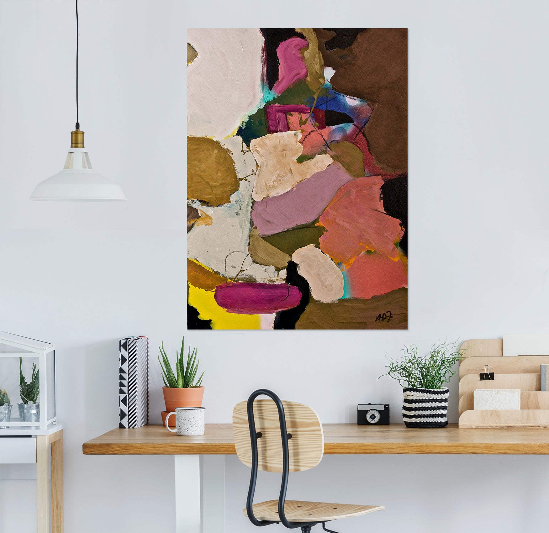 3D Color Art 310 Allan P. Friedlander Wall Sticker