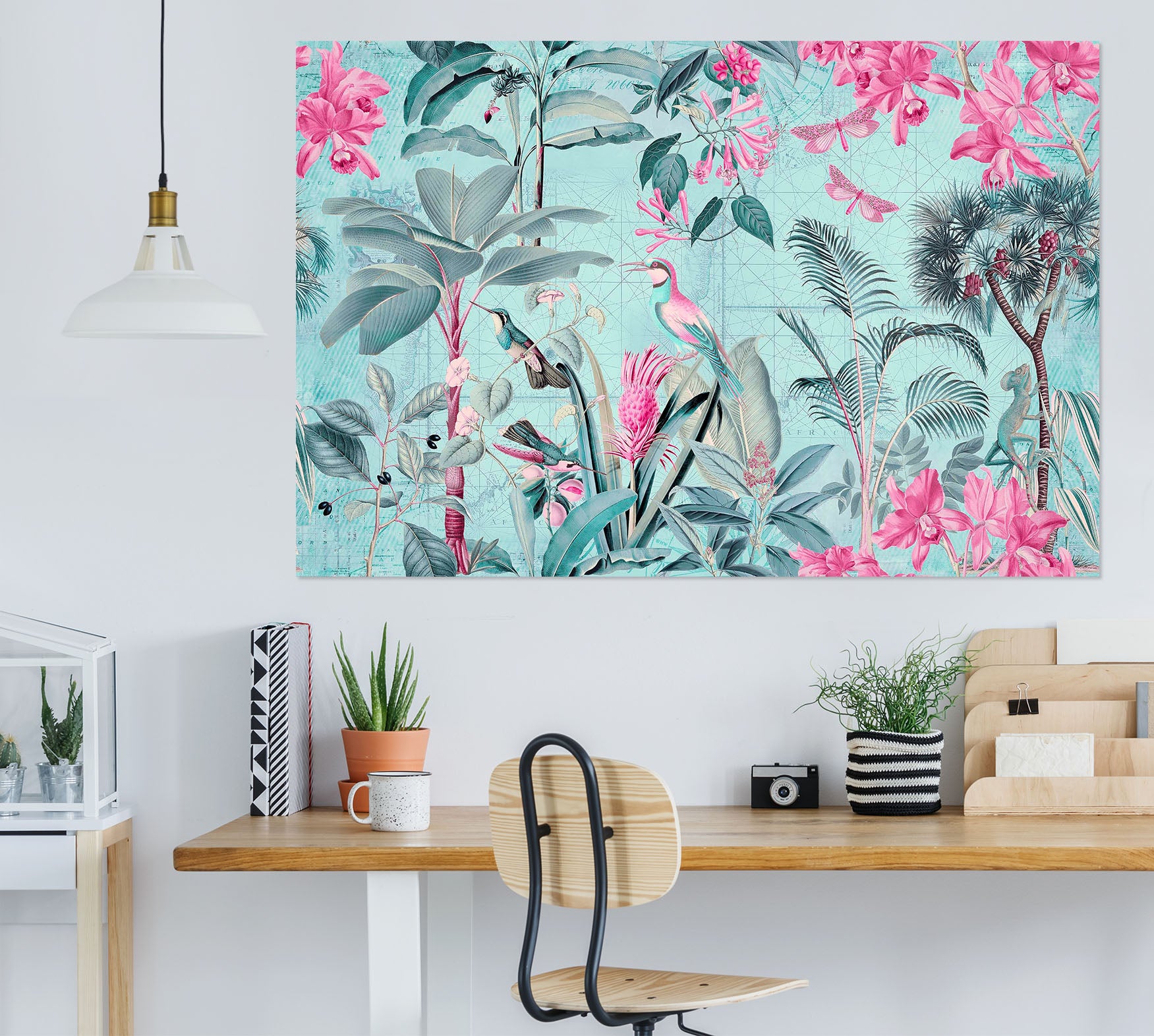 3D Flowers Birds 126 Andrea haase Wall Sticker