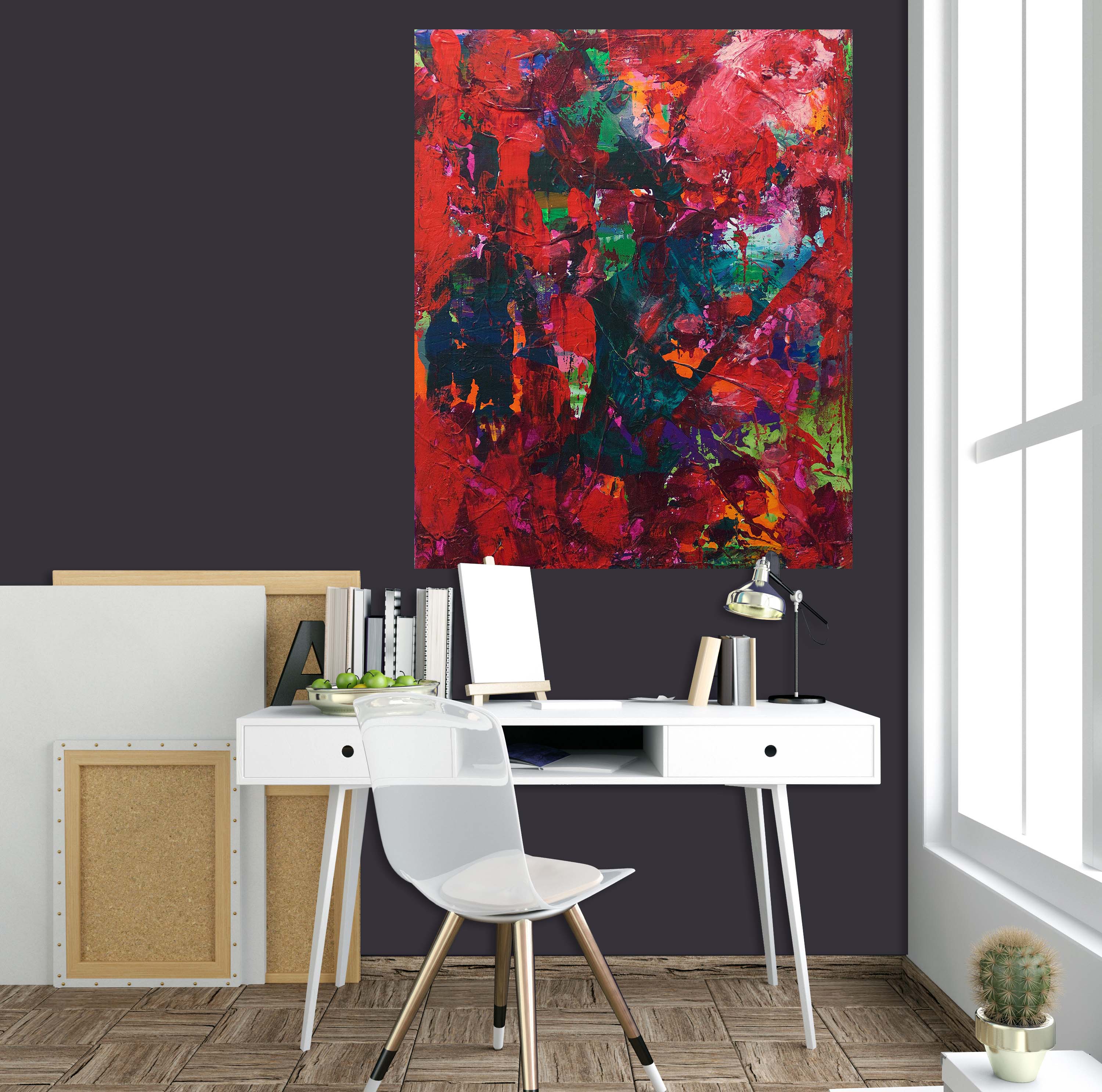 3D Safflower 027 Allan P. Friedlander Wall Sticker