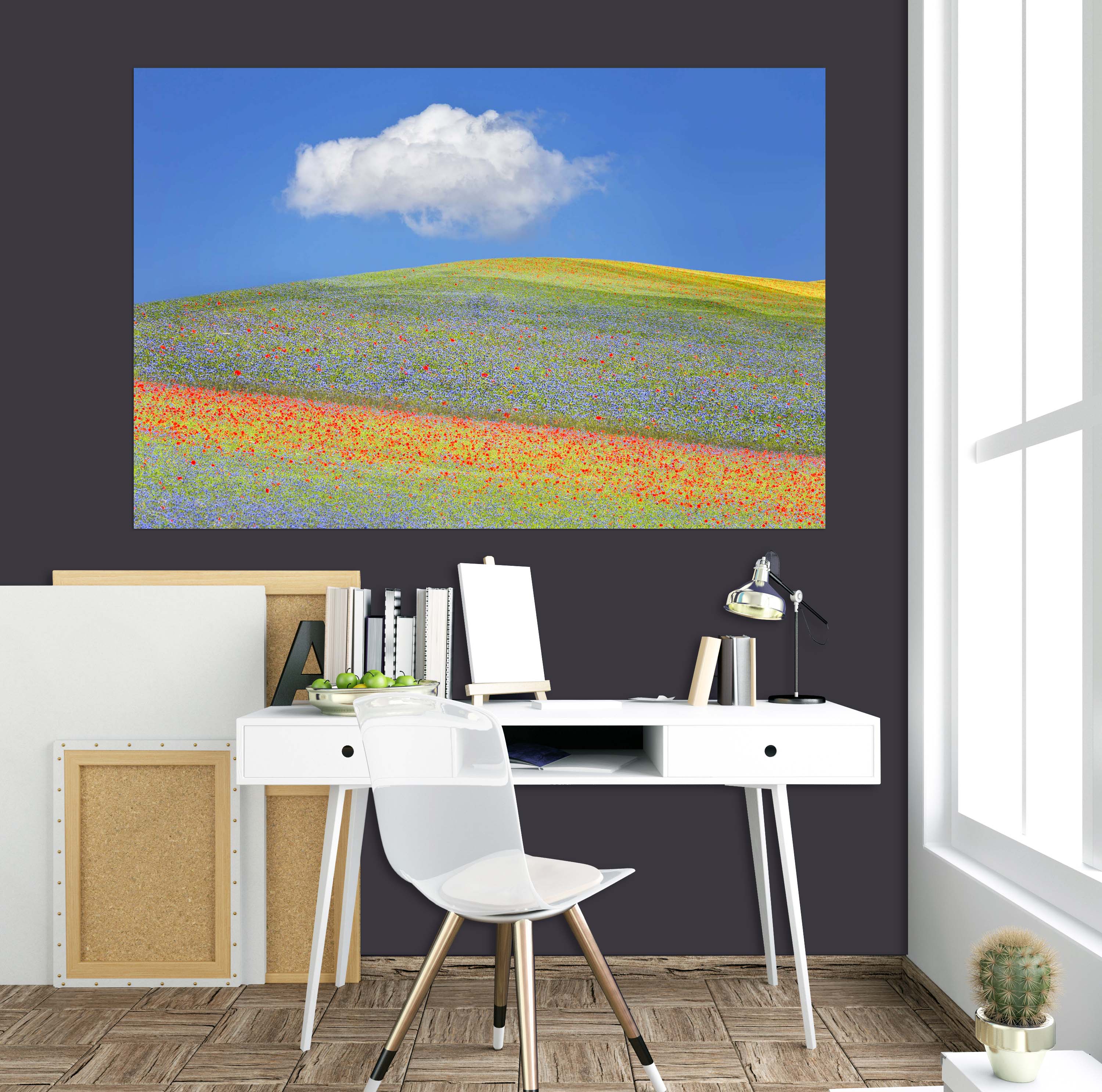 3D Summer Flowers 114 Marco Carmassi Wall Sticker