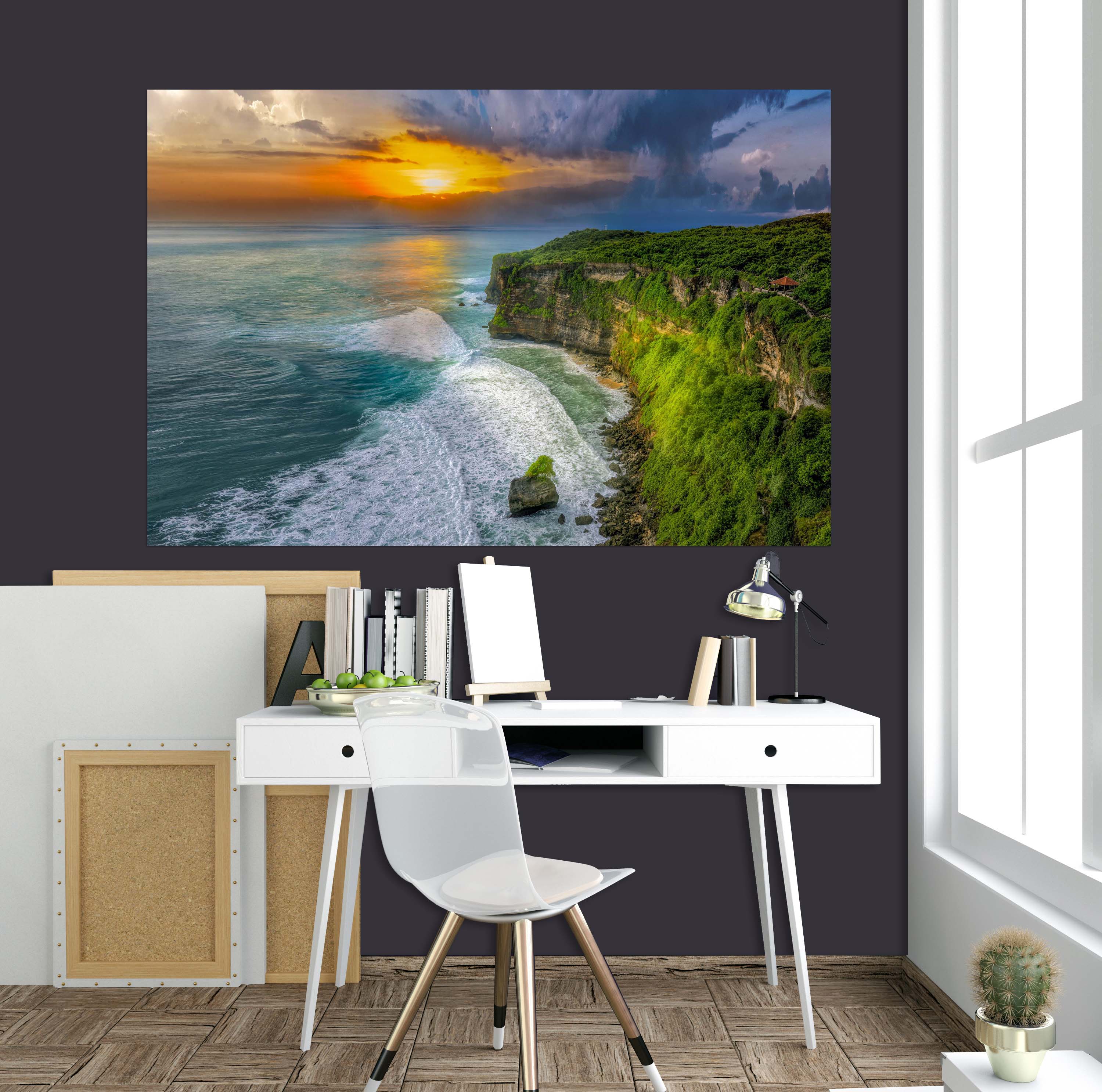 3D Rushing River 221 Marco Carmassi Wall Sticker