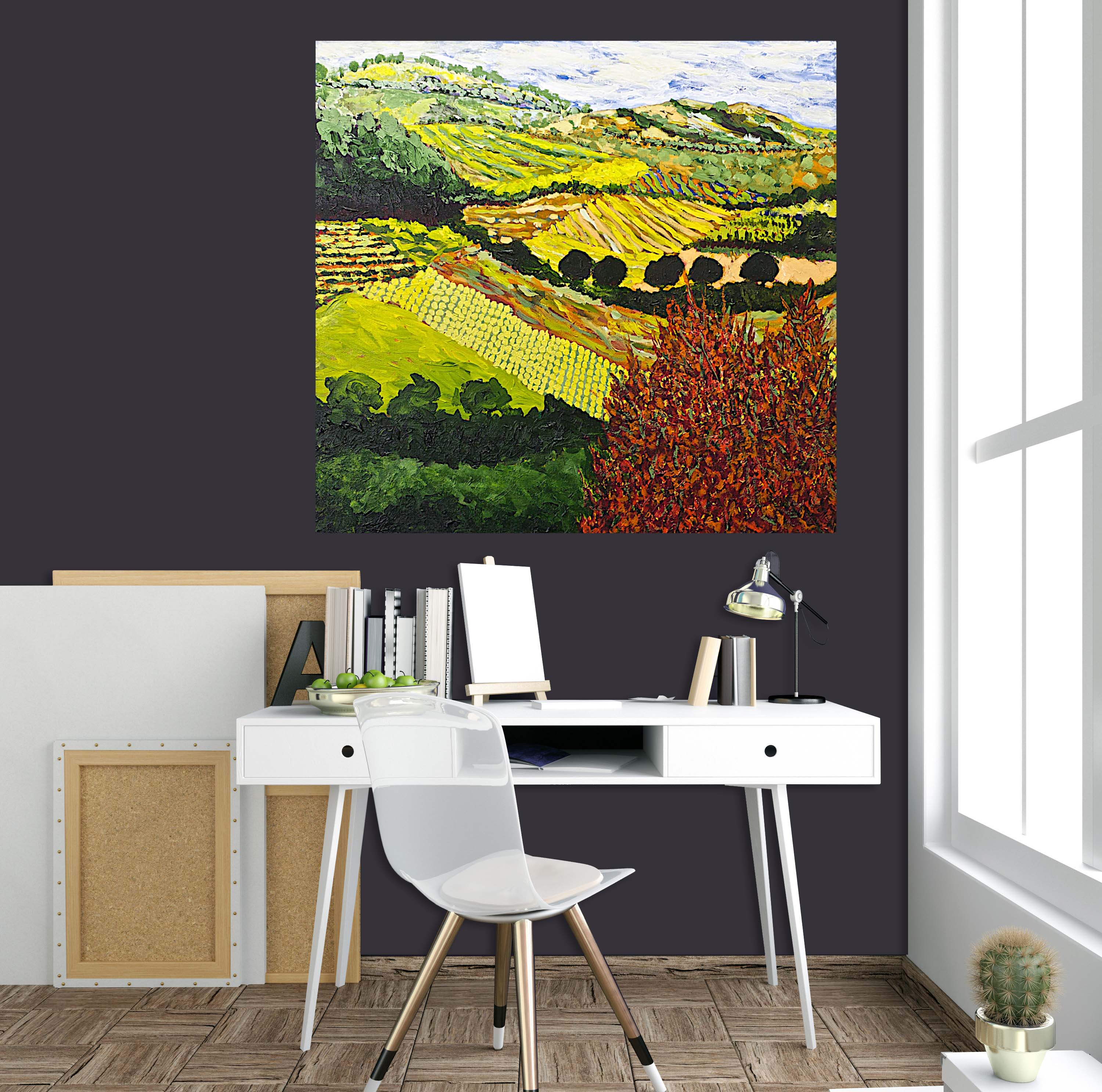 3D Flowers Everywhere 125 Allan P. Friedlander Wall Sticker