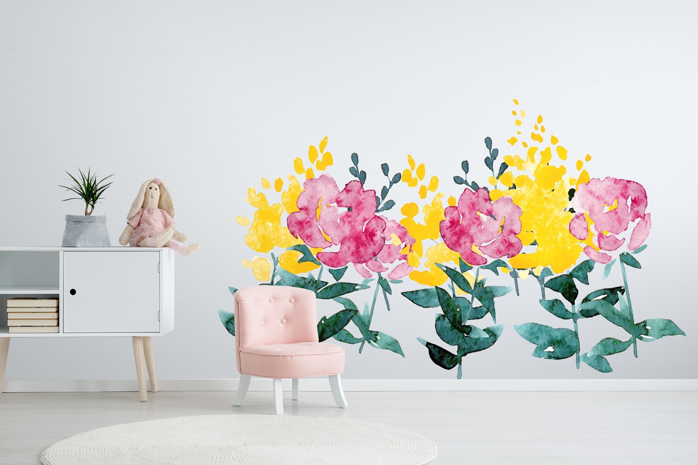 3D Abstract Safflower 196 Wall Stickers Wallpaper AJ Wallpaper