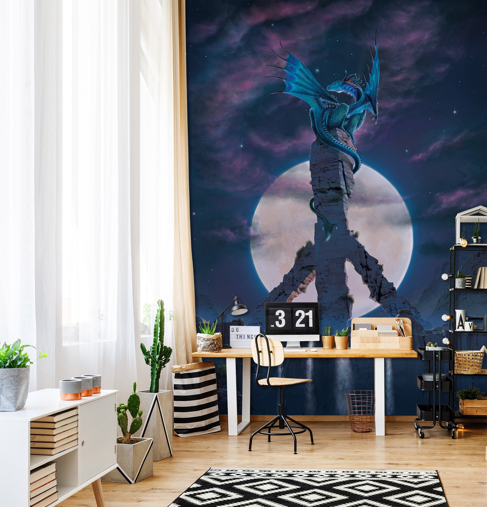 3D Peace Dragon Def 1536 Wall Murals Exclusive Designer Vincent Wallpaper AJ Wallpaper