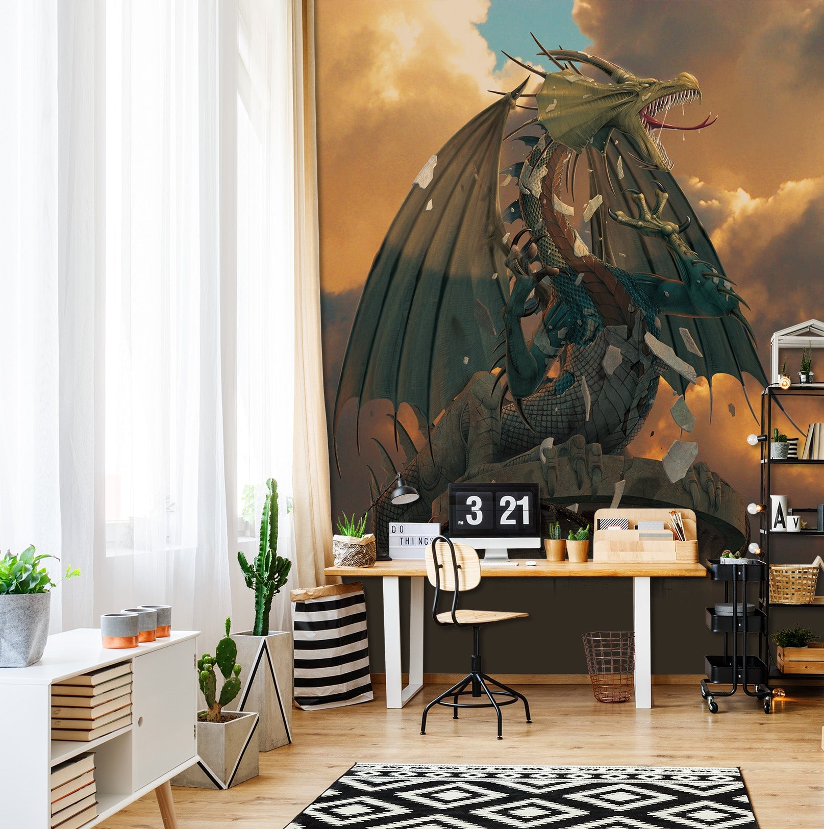 3D The Awakening 1556 Wall Murals Exclusive Designer Vincent Wallpaper AJ Wallpaper