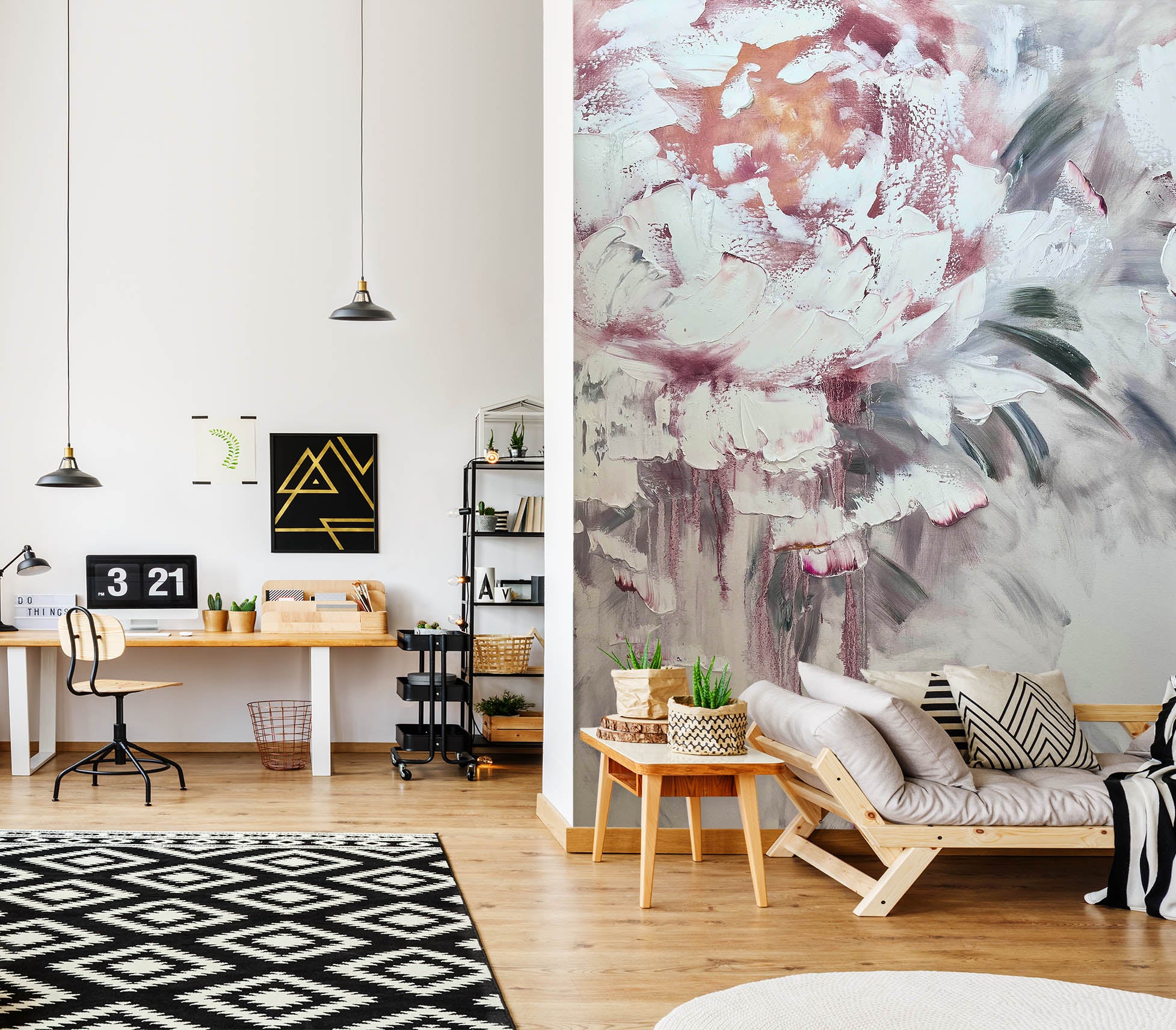 3D Beautiful Flower 3011 Skromova Marina Wall Mural Wall Murals