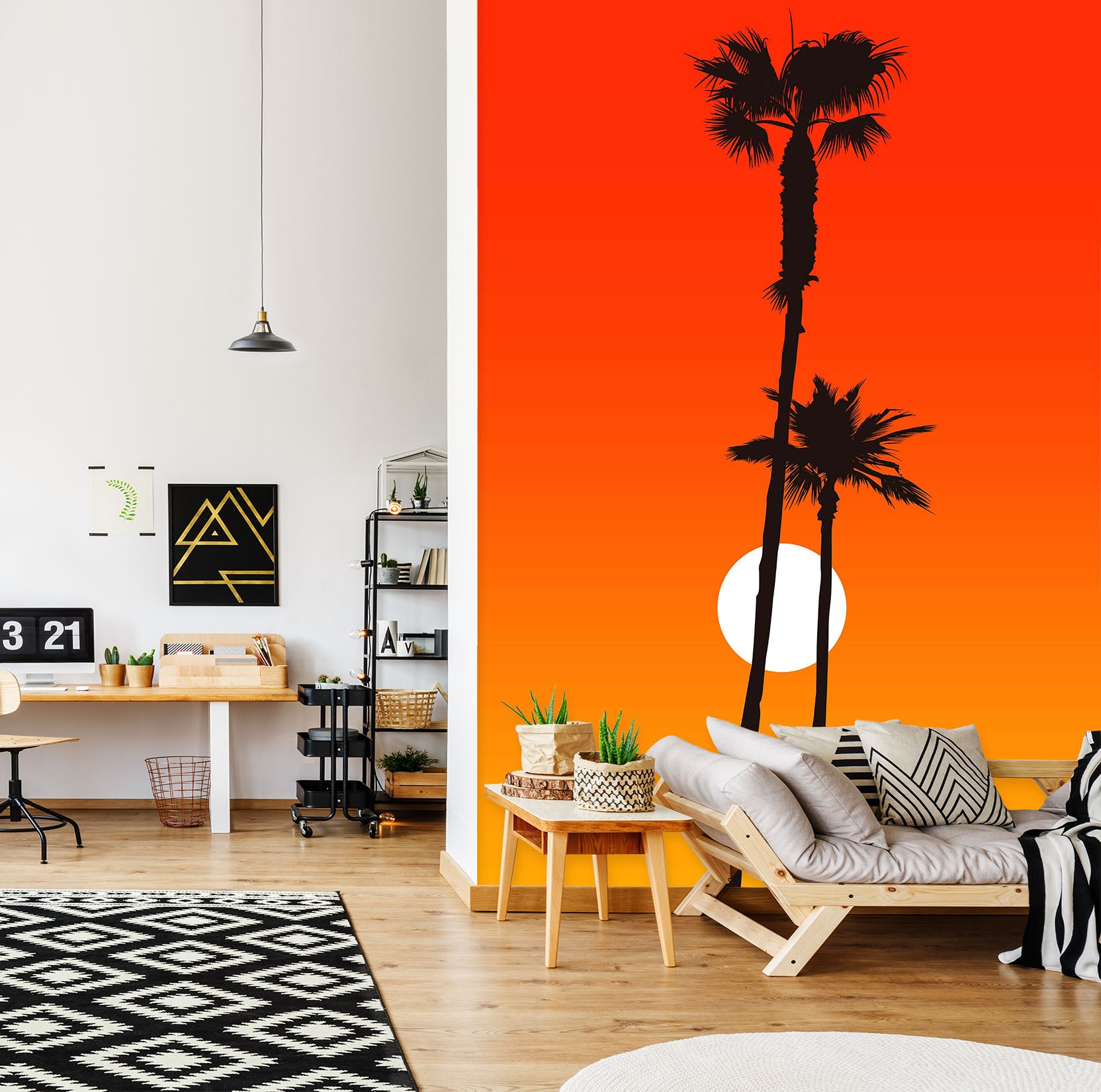 3D Coconut Tree 1495 Boris Draschoff Wall Mural Wall Murals