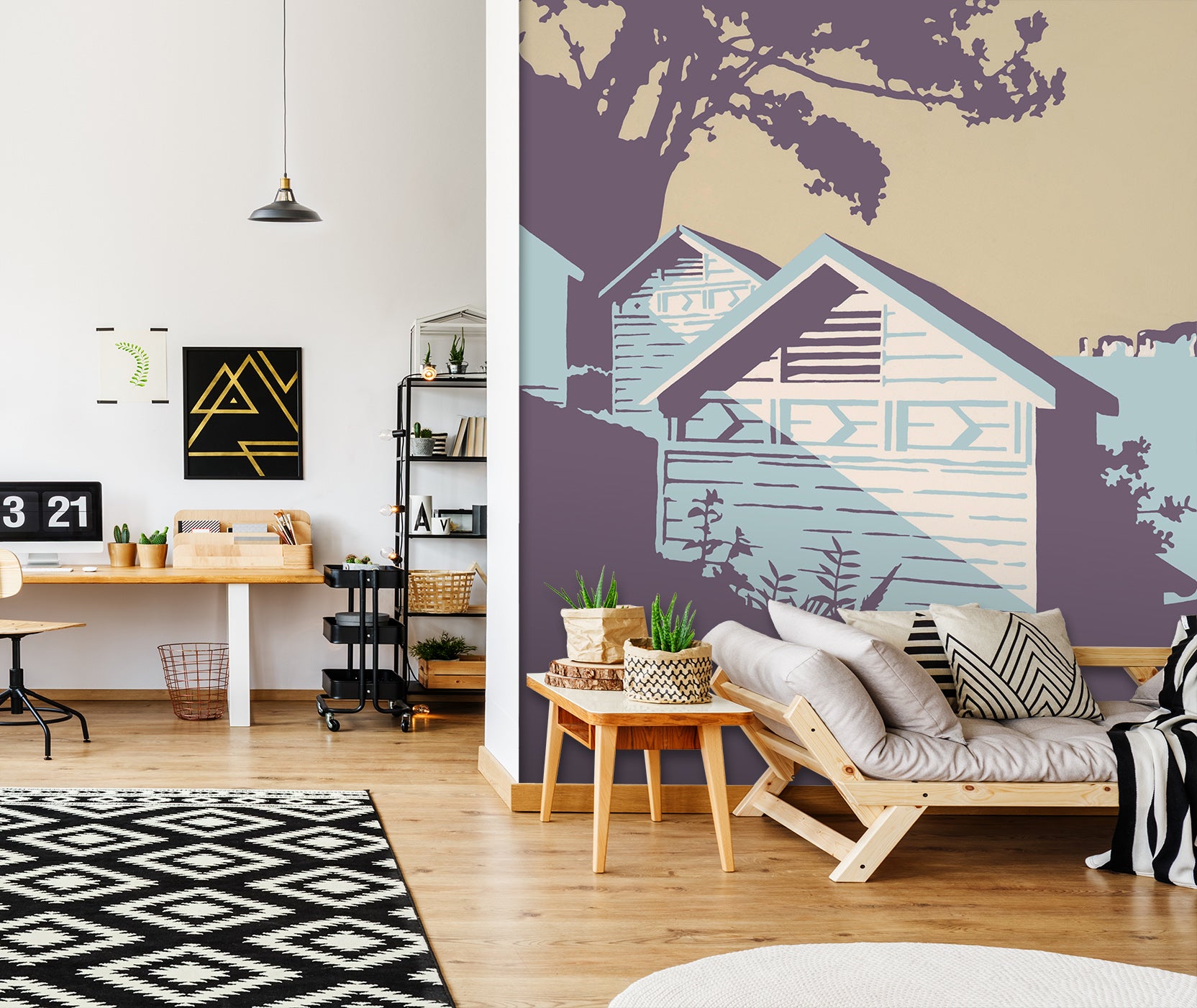 3D Canford Cliffs Old Harry Rocks 1008 Steve Read Wall Mural Wall Murals