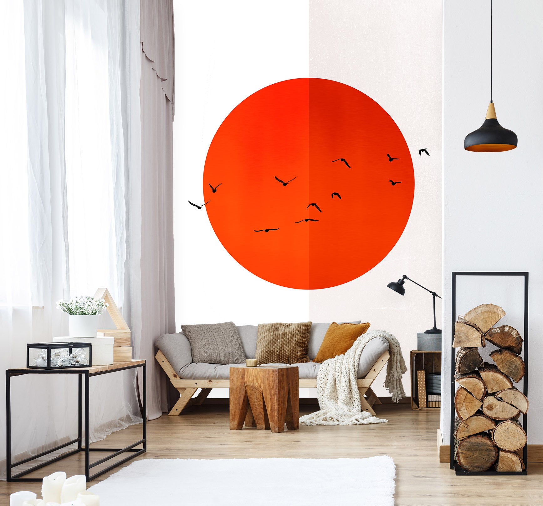 3D Sun Rise 1509 Boris Draschoff Wall Mural Wall Murals