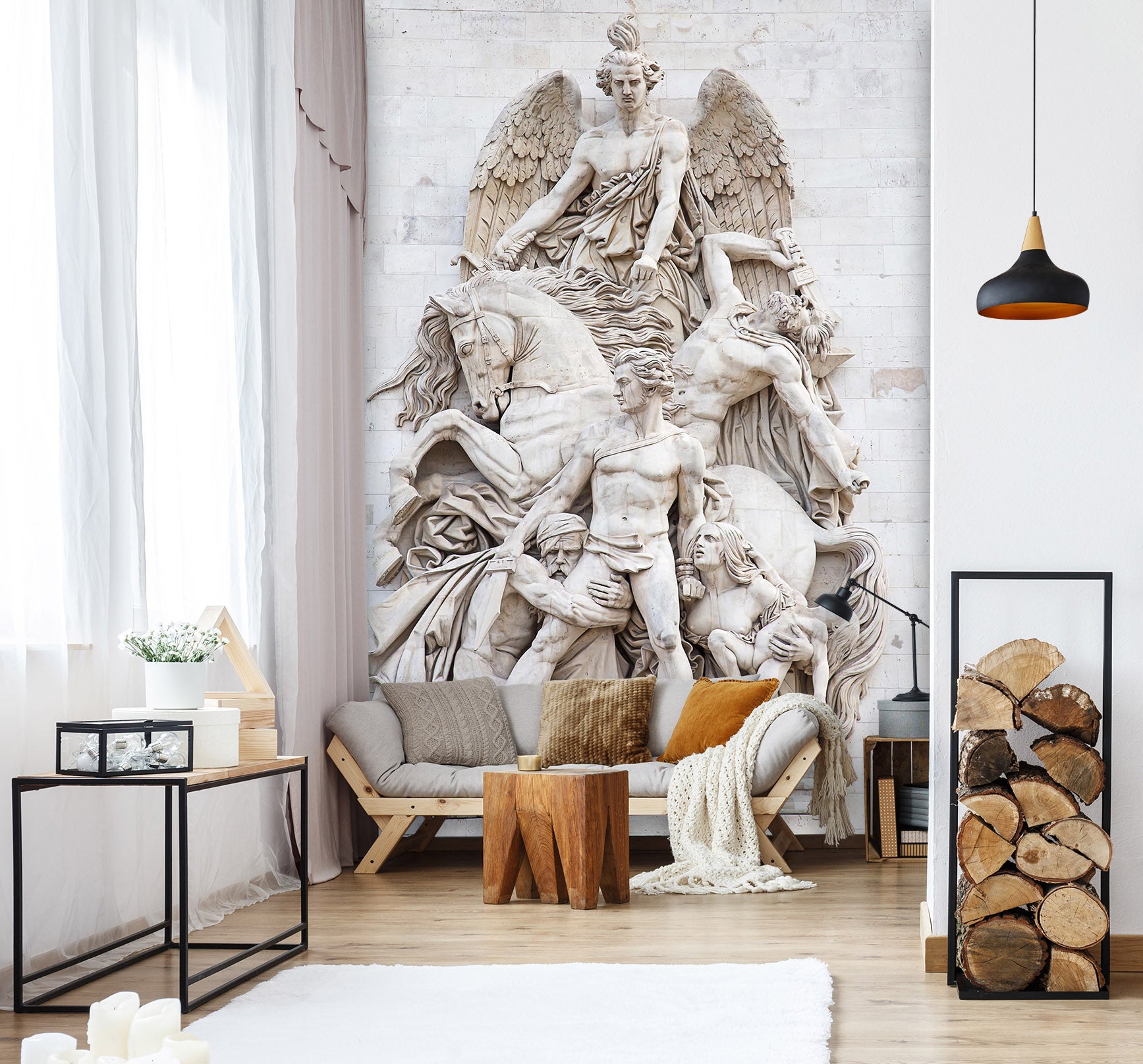 3D Statue Idol 1546 Wall Murals