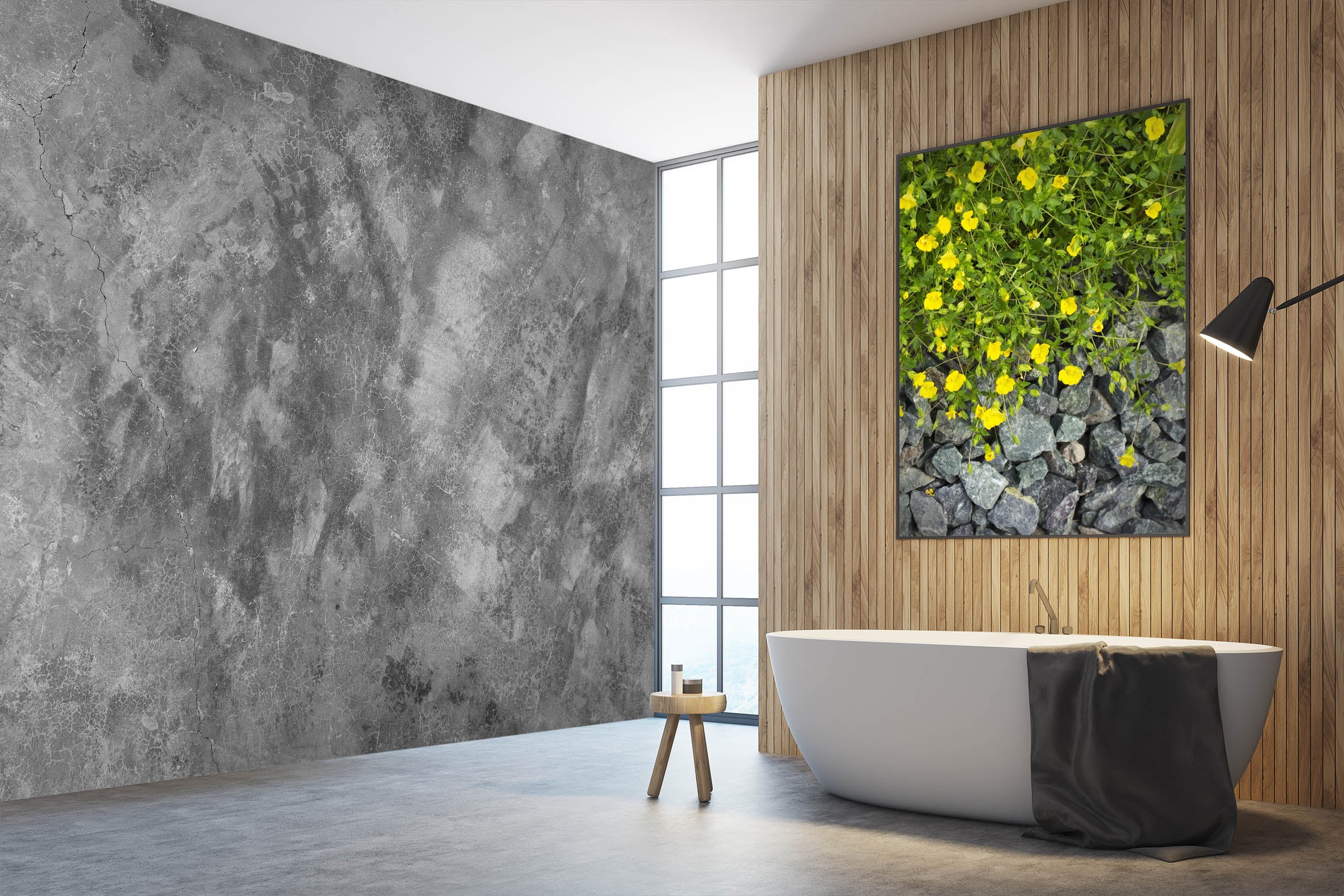 3D Gray Texture 64 Wall Murals
