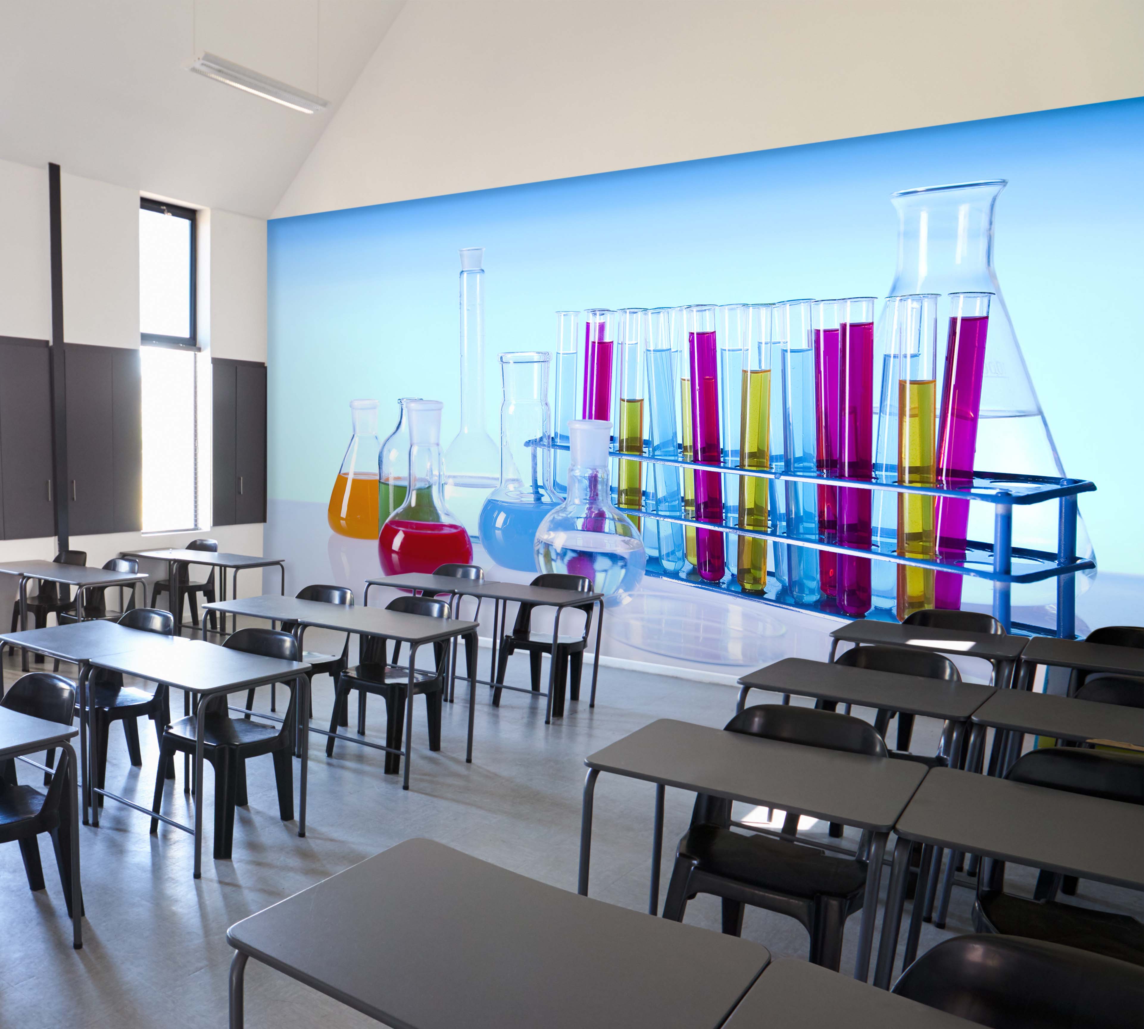 3D Chemistry Experiment 158 Wall Murals Wallpaper AJ Wallpaper 2