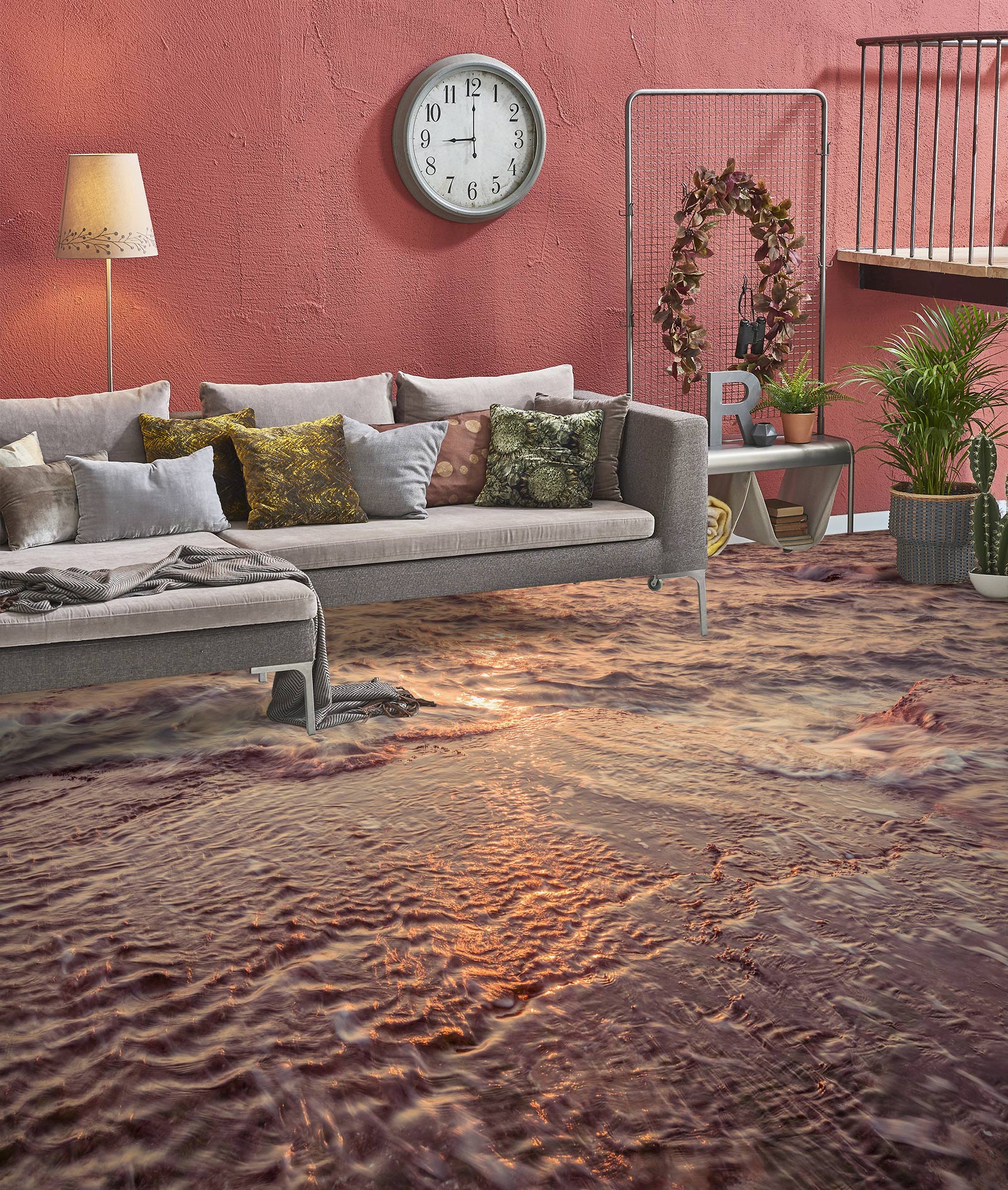 3D Beach 9851 Assaf Frank Floor Mural Wallpaper Murals Self-Adhesive Removable Print Epoxy