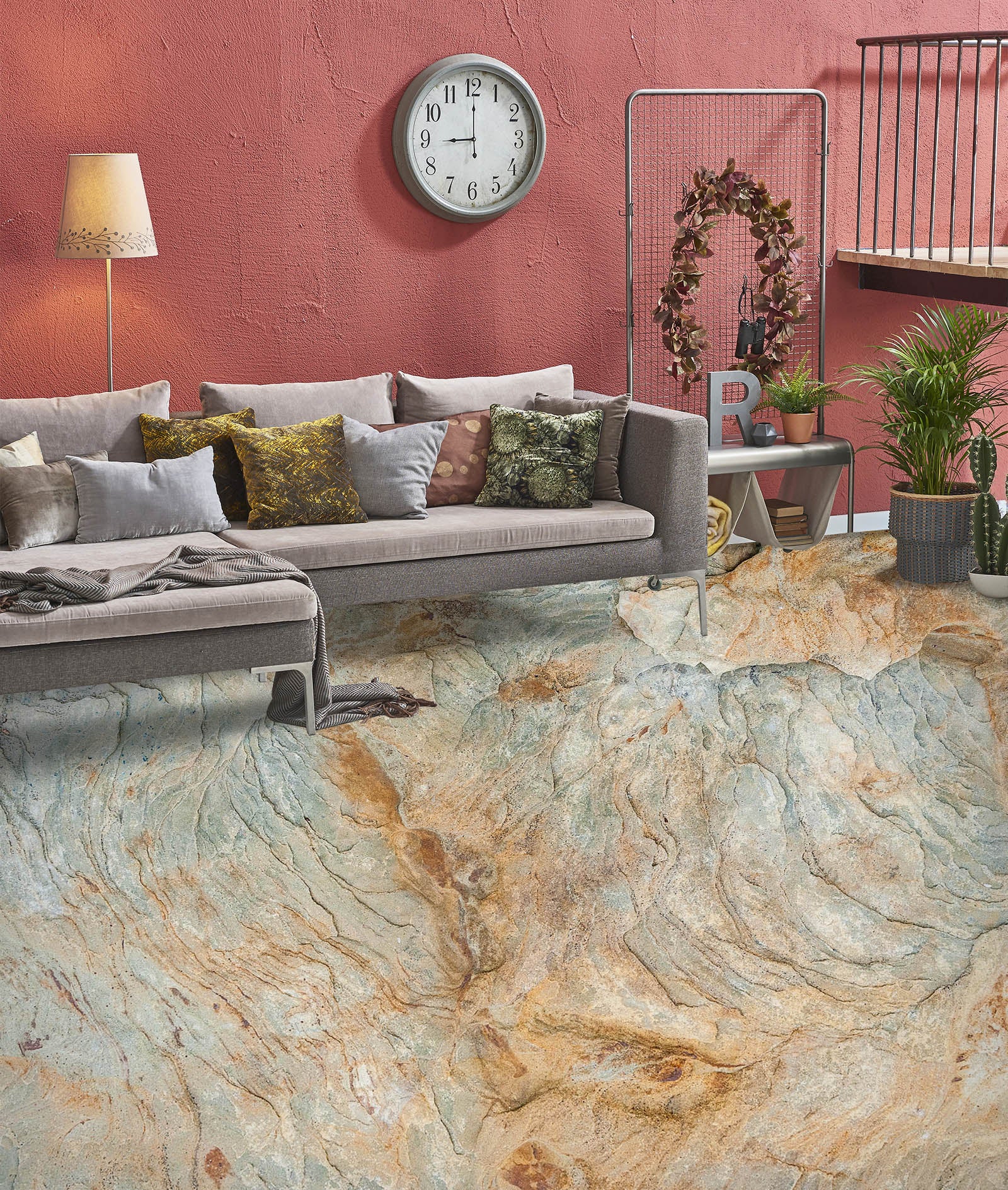 3D Advanced Design 992 Floor Mural Wallpaper Murals Self-Adhesive Removable Print Epoxy