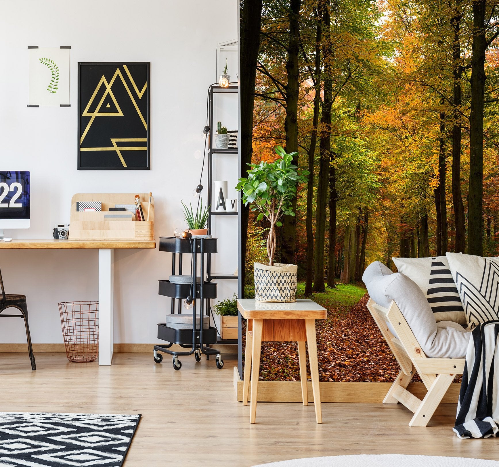 3D Autumn Landscape 1552 Wall Murals Wallpaper AJ Wallpaper