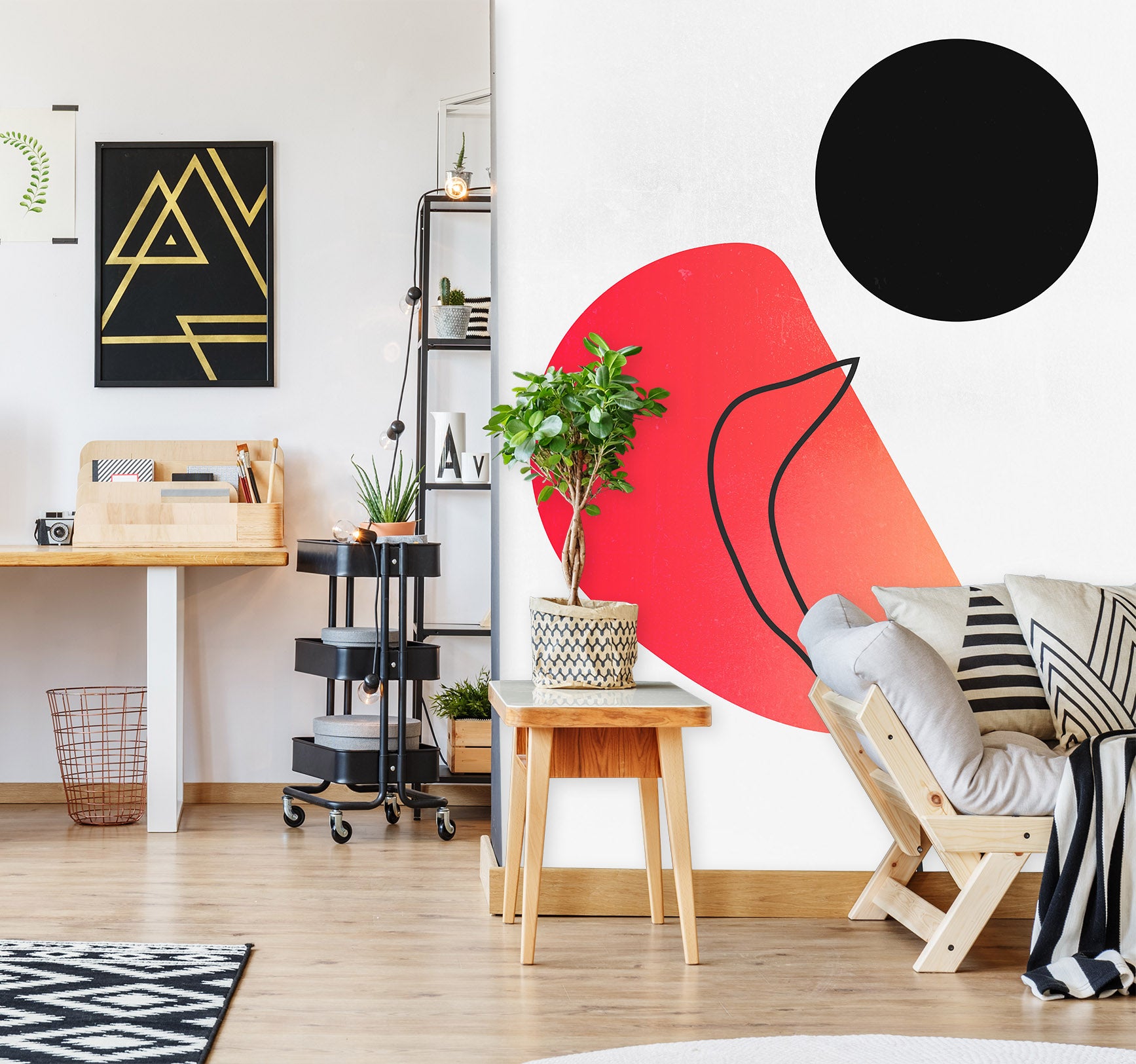 3D Color Pattern 1404 Boris Draschoff Wall Mural Wall Murals