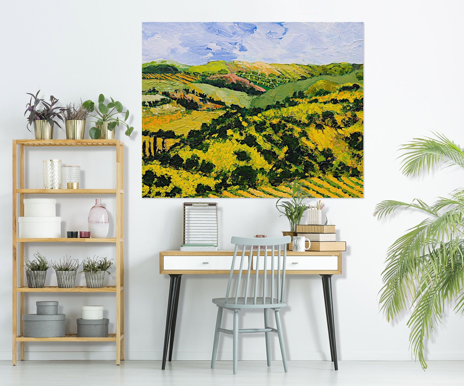 3D Deep Valley 188 Allan P. Friedlander Wall Sticker