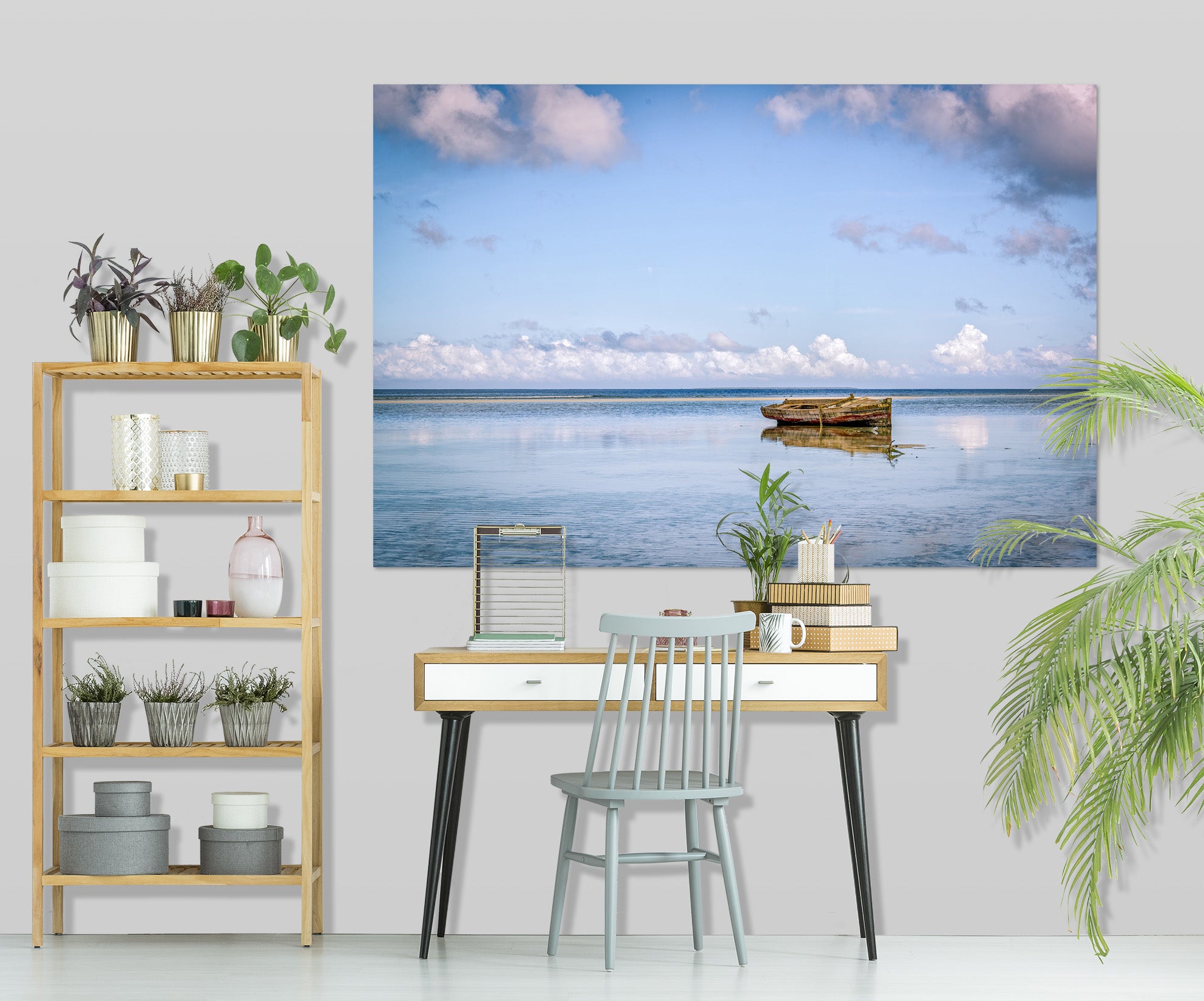 3D Sea Beach 154 Marco Carmassi Wall Sticker