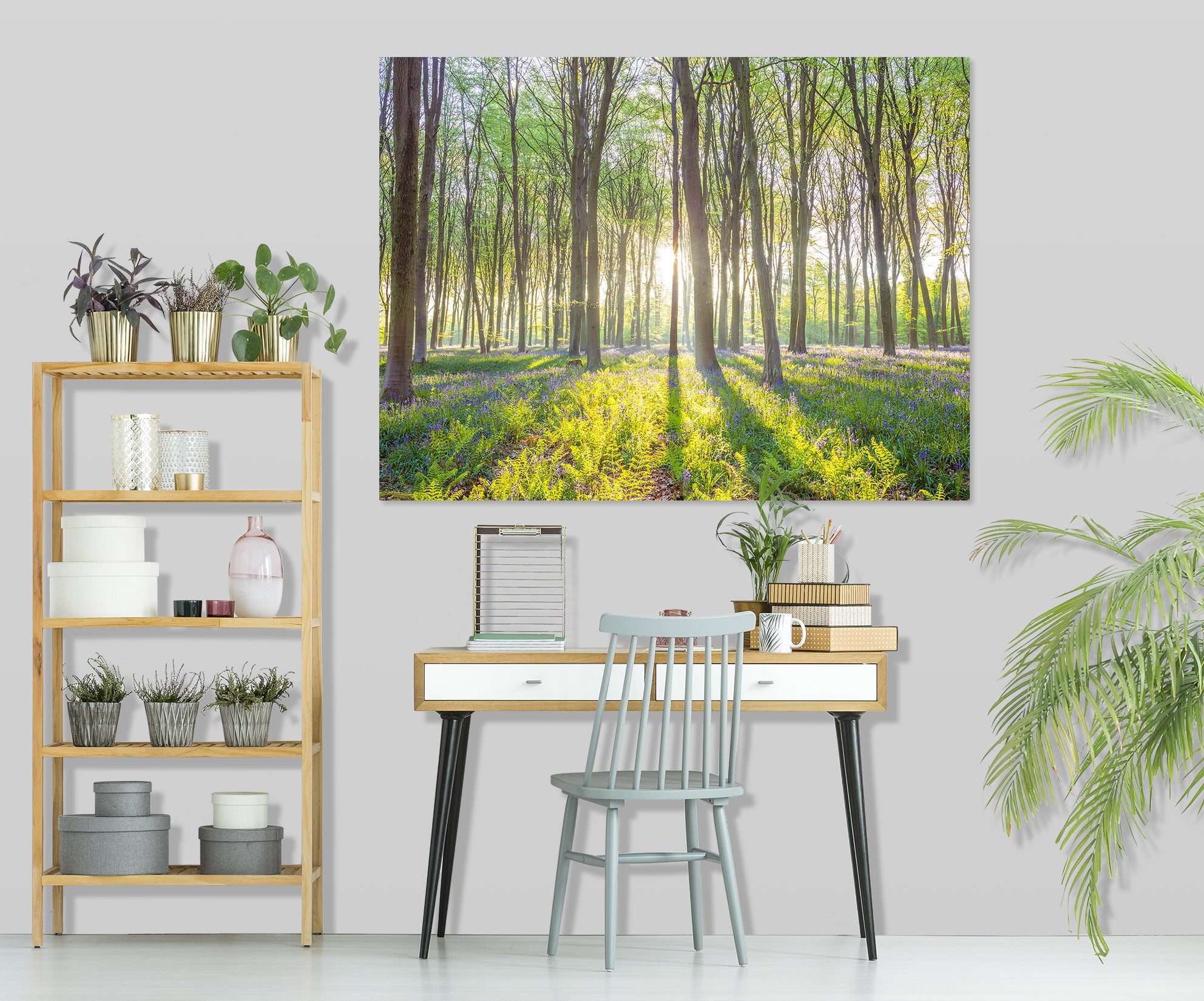 3D Sunshine Forest 031 Assaf Frank Wall Sticker