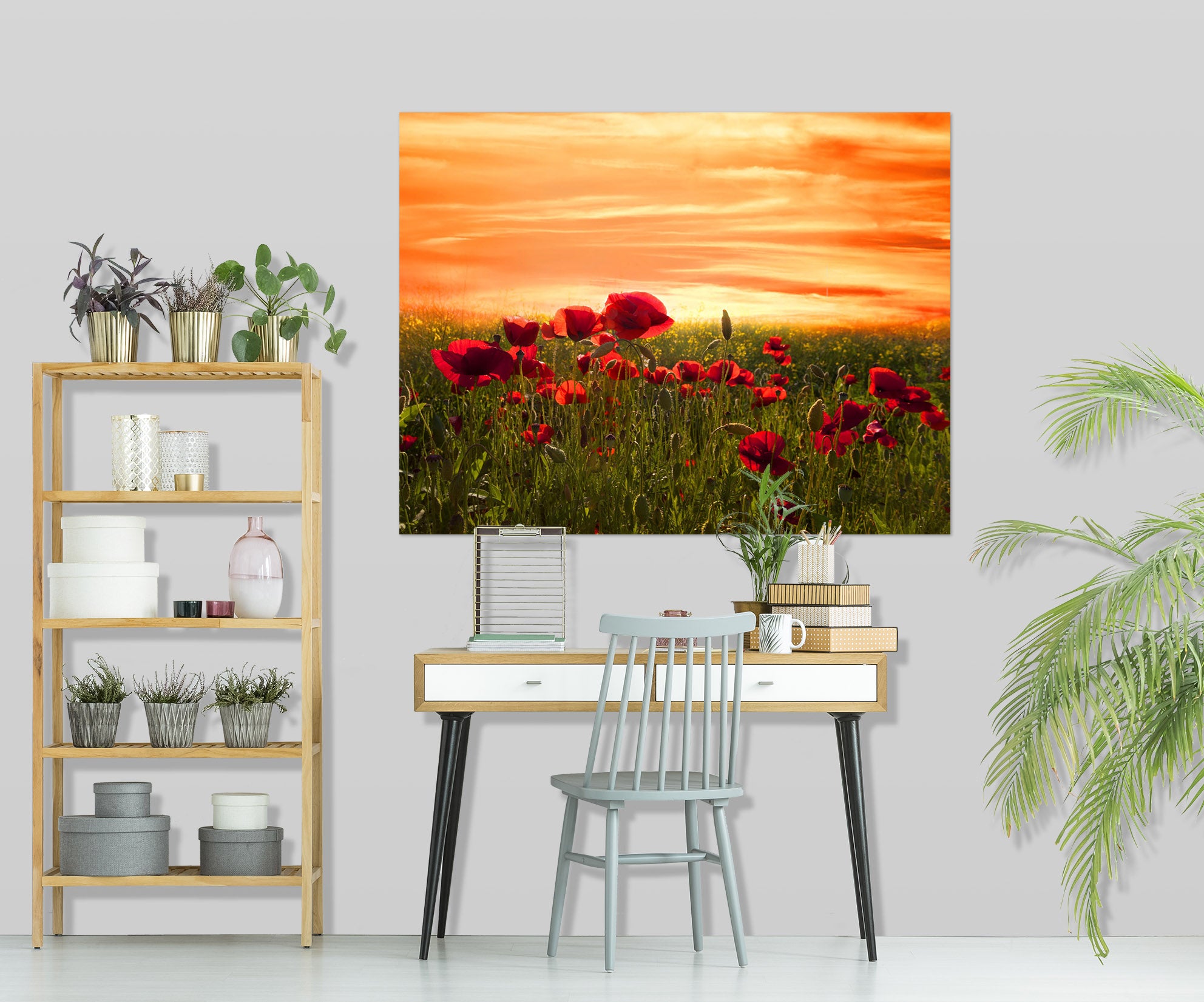 3D Rose Garden 193 Marco Carmassi Wall Sticker