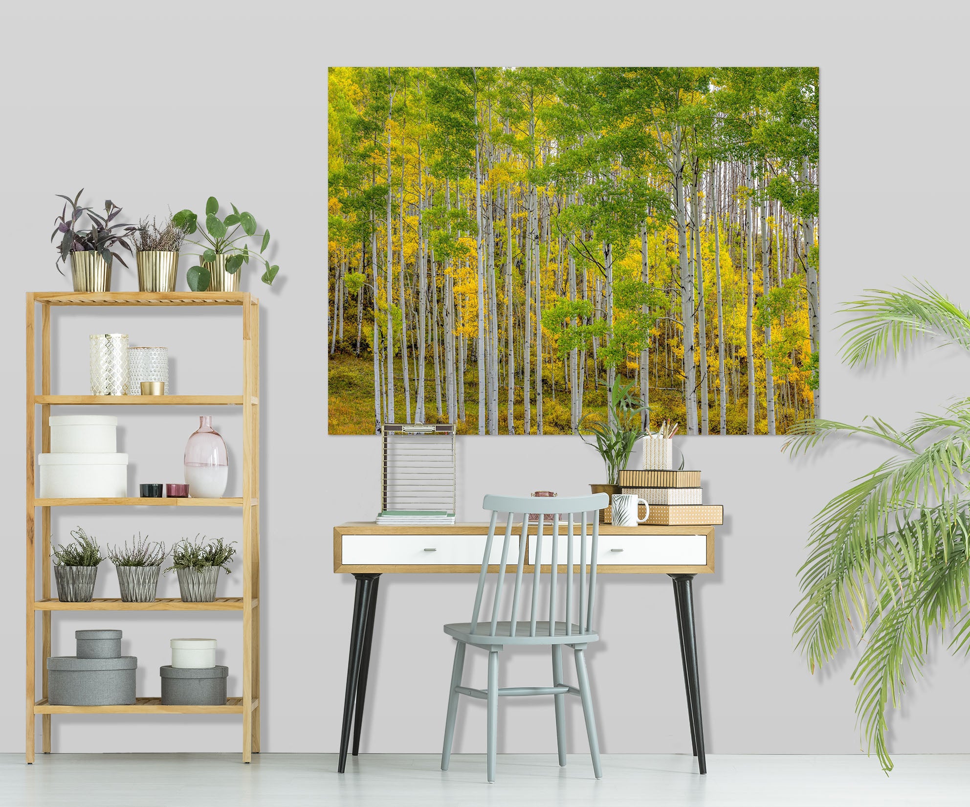 3D Autumn Forest 209 Marco Carmassi Wall Sticker