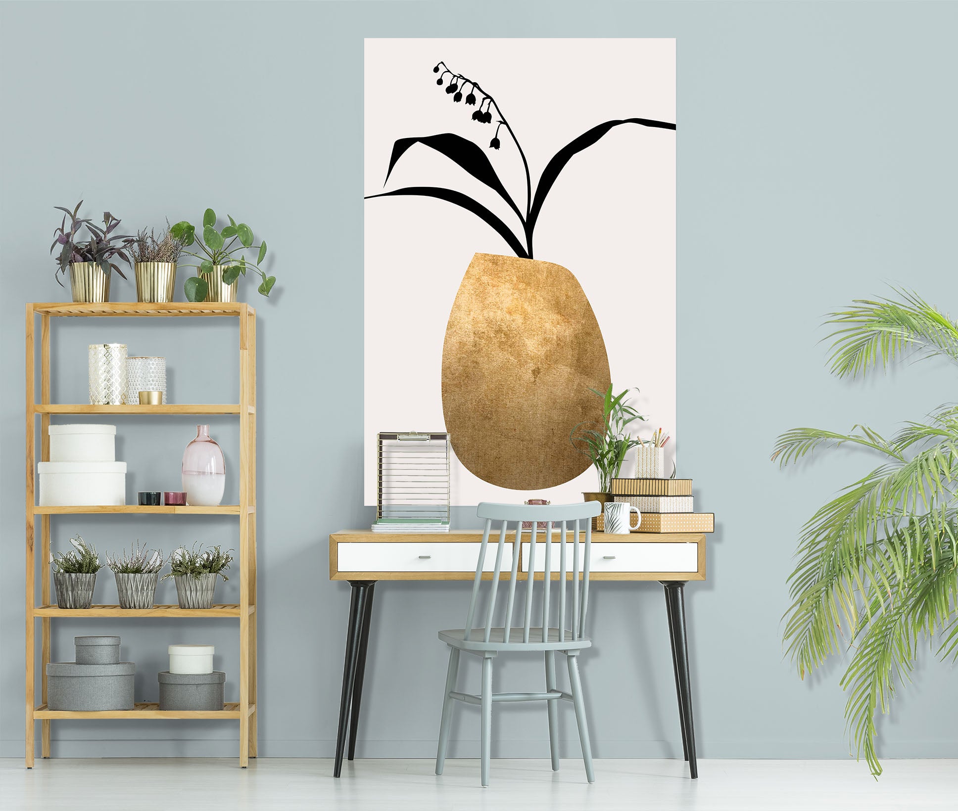 3D Growth Sprouting 238 Boris Draschoff Wall Sticker