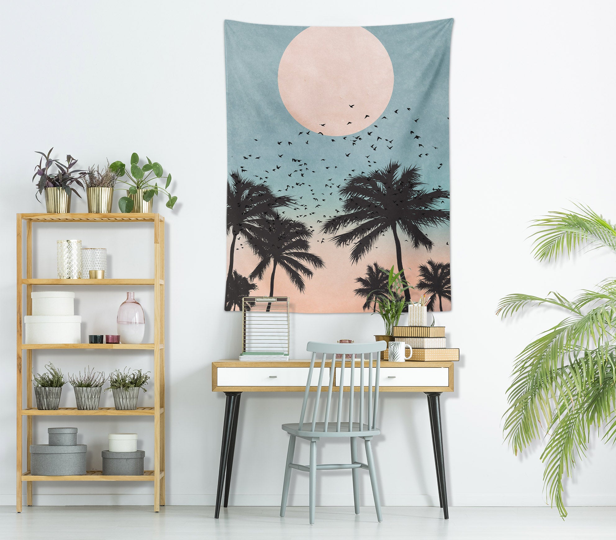 3D Coconut Beach 884 Boris Draschoff Tapestry Hanging Cloth Hang