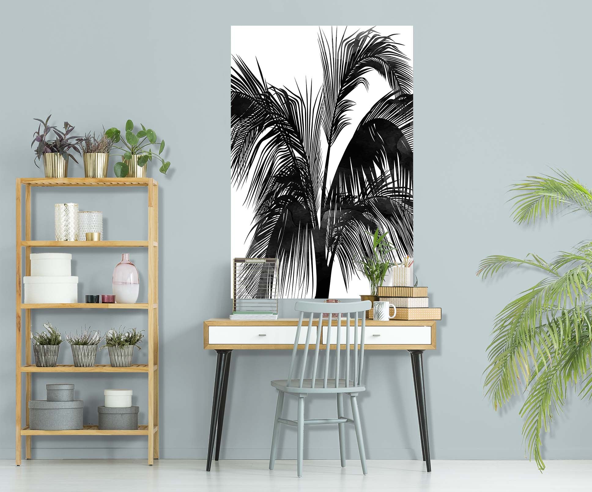 3D Black Tree 217 Boris Draschoff Wall Sticker