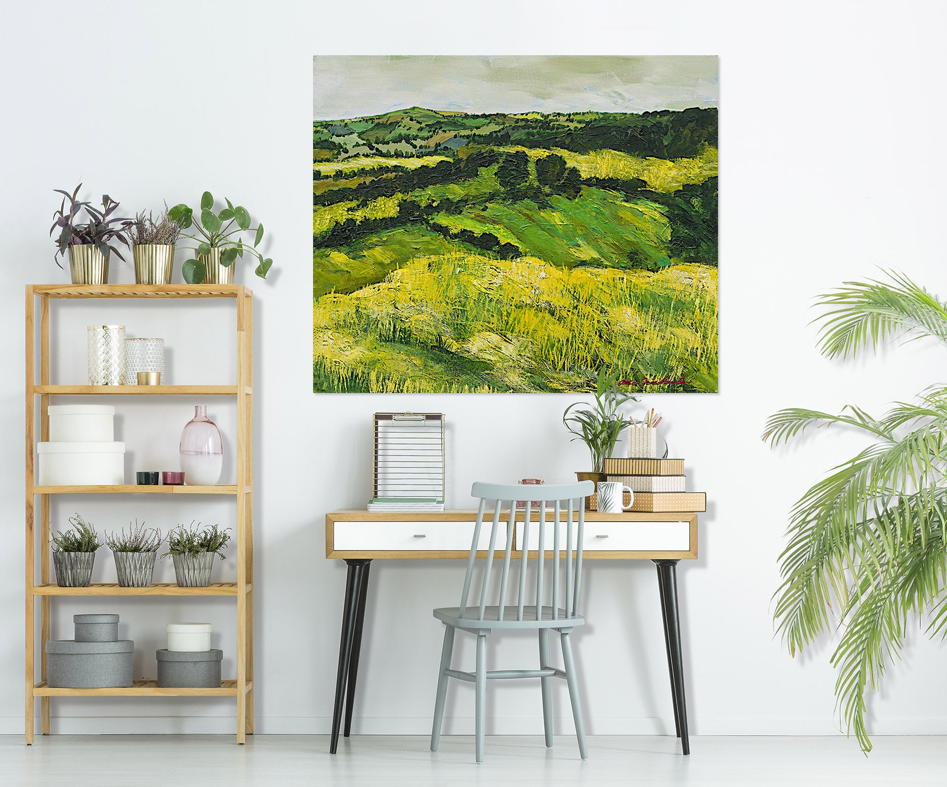 3D Tall Grass Path 187 Allan P. Friedlander Wall Sticker