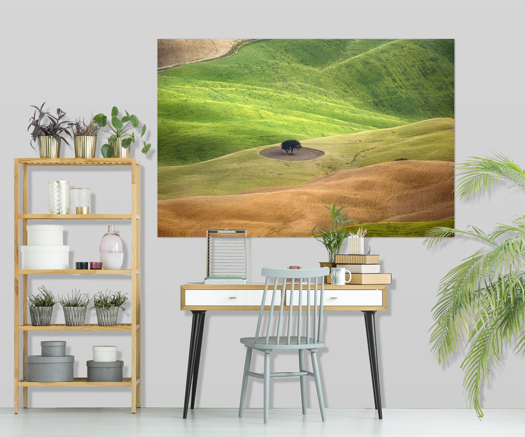 3D Green Meadow 105 Marco Carmassi Wall Sticker